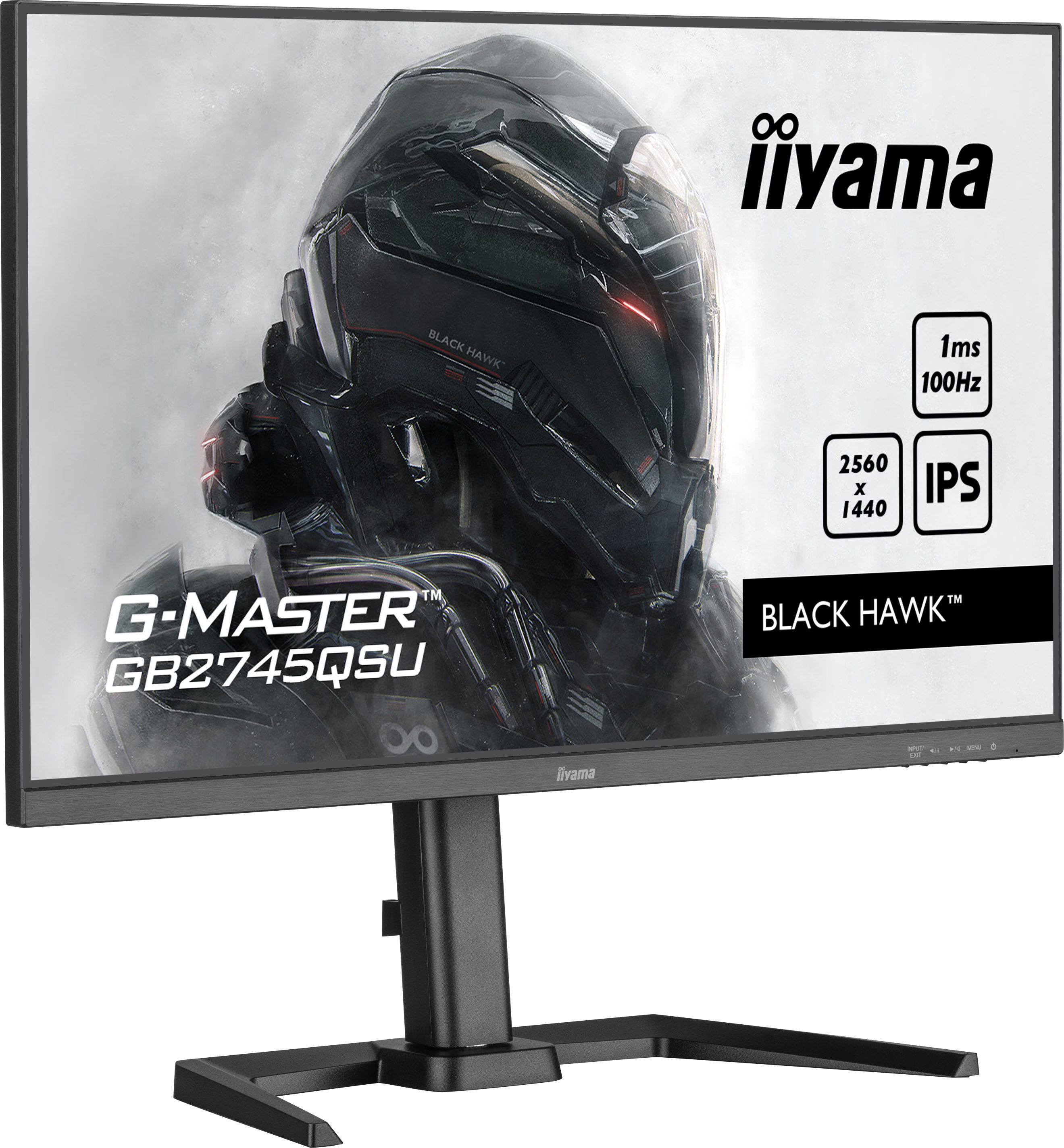Iiyama G-MASTER Black Hawk GB2745QSU-B1 - LED-Monitor - 68.5 cm (27")
