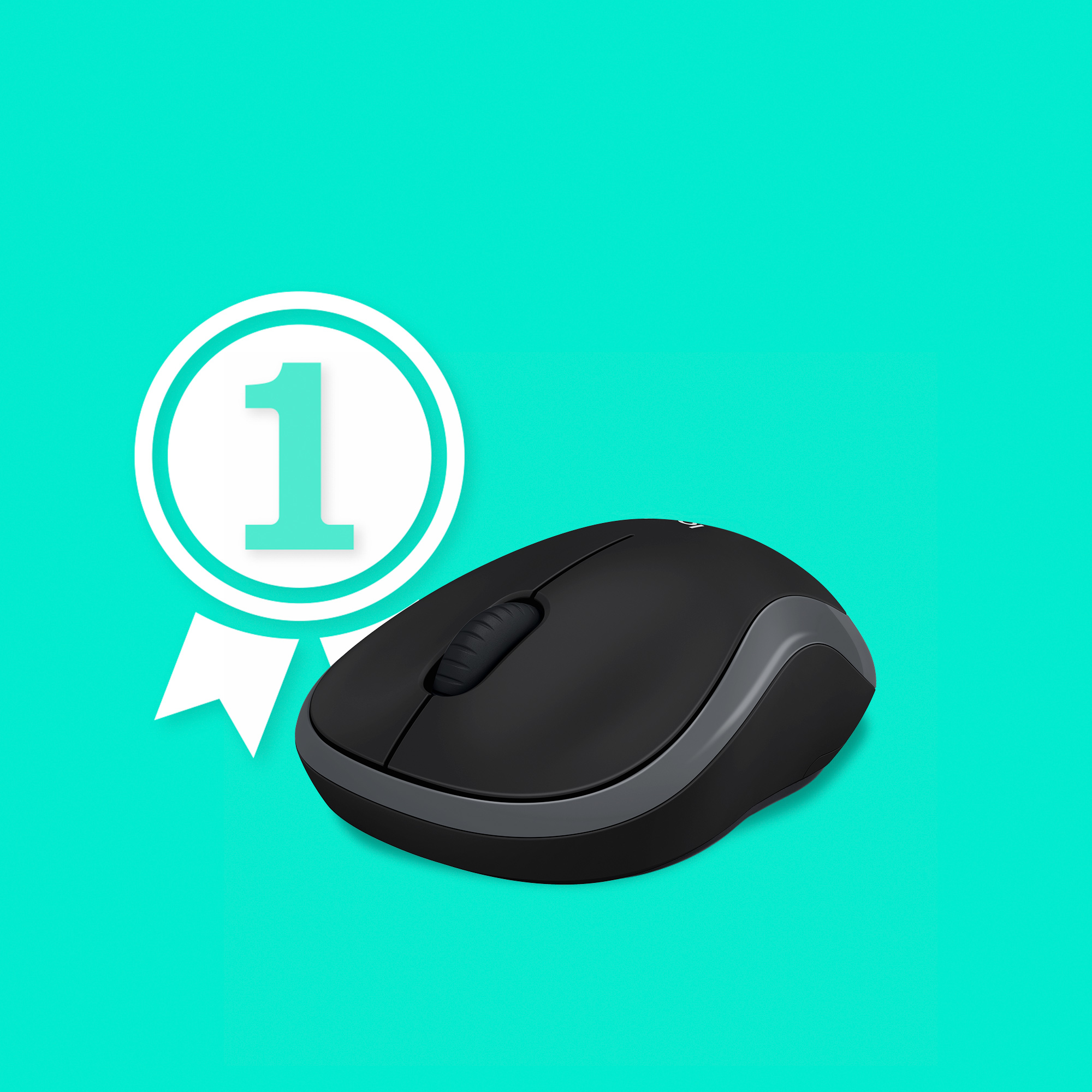 Logitech M185 Wireless Mouse - Maus - Optisch