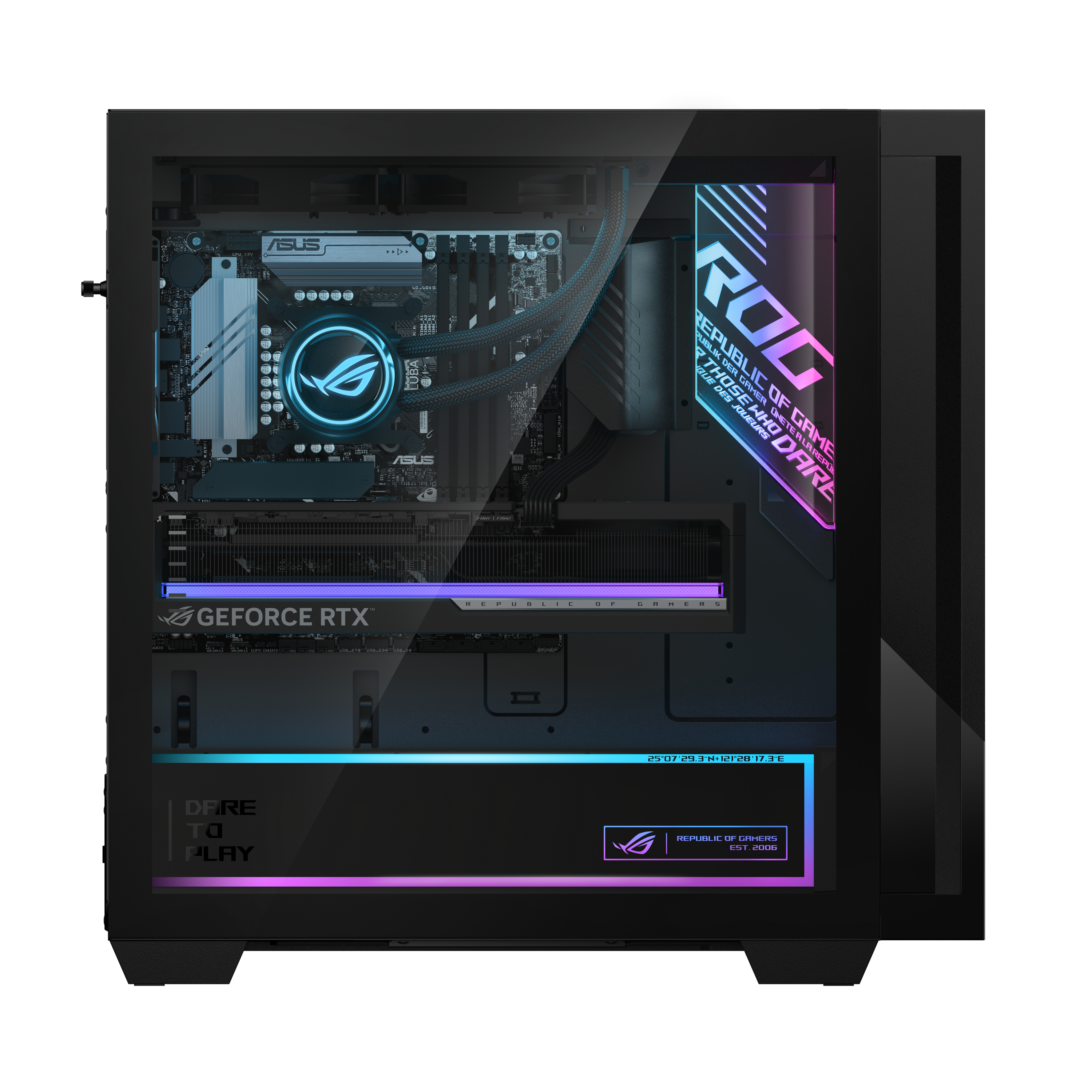ASUS ROG G700TF-7265KF223W, Core Ultra 7 265KF, 32GB, 1TB, RTX 5070, Wi-Fi 6, Win11