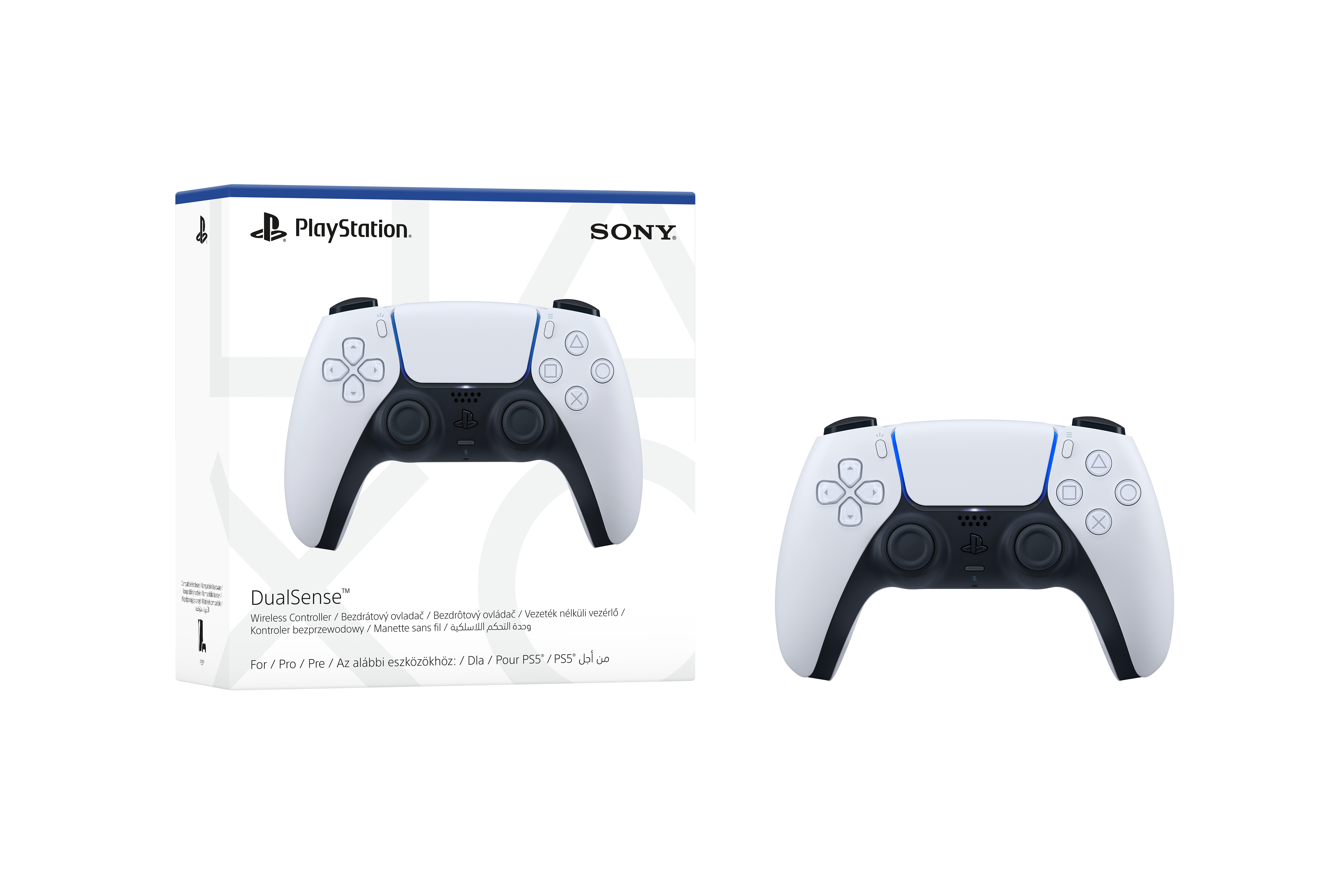Sony DualSense - Game Pad - kabellos - Bluetooth