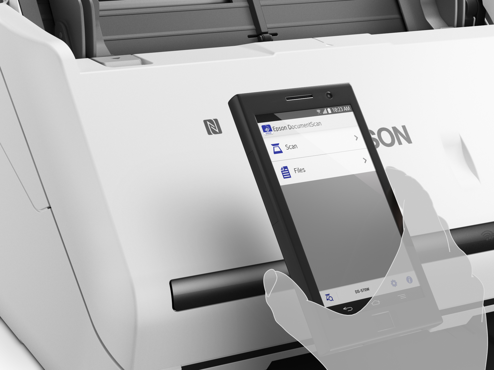 Epson WorkForce DS-570W - Dokumentenscanner - Duplex - A4 - 600 dpi x 600 dpi - bis zu 35 Seiten/Min