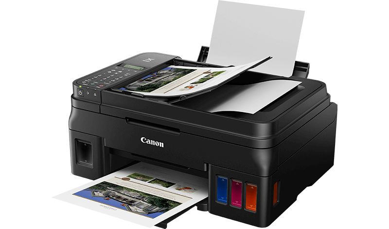 Canon PIXMA G4511 MegaTank, Tintenstrahl, Farbdruck, 4800 x 1200 DPI, A4, Direktdruck, Schwarz