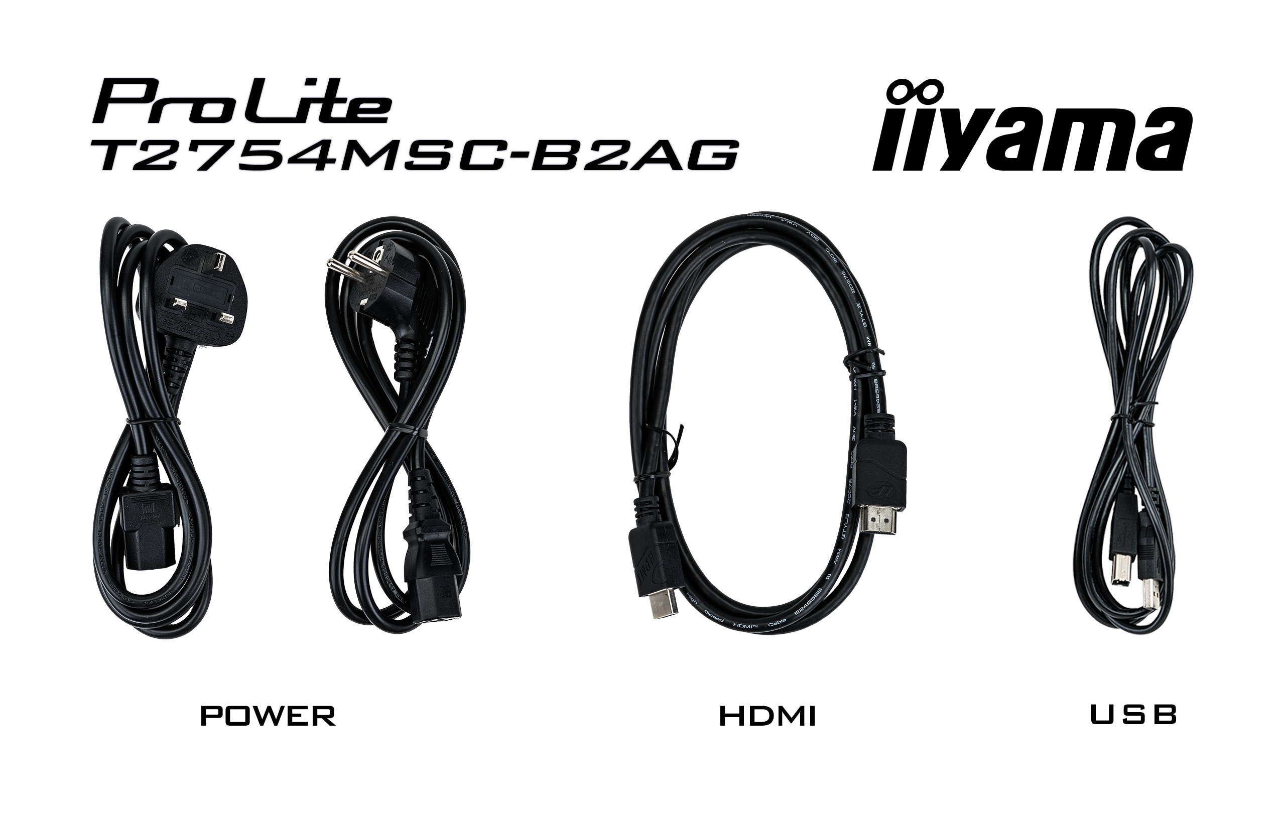 Iiyama ProLite T2754MSC-B2AG - LED-Monitor - 68.6 cm (27")