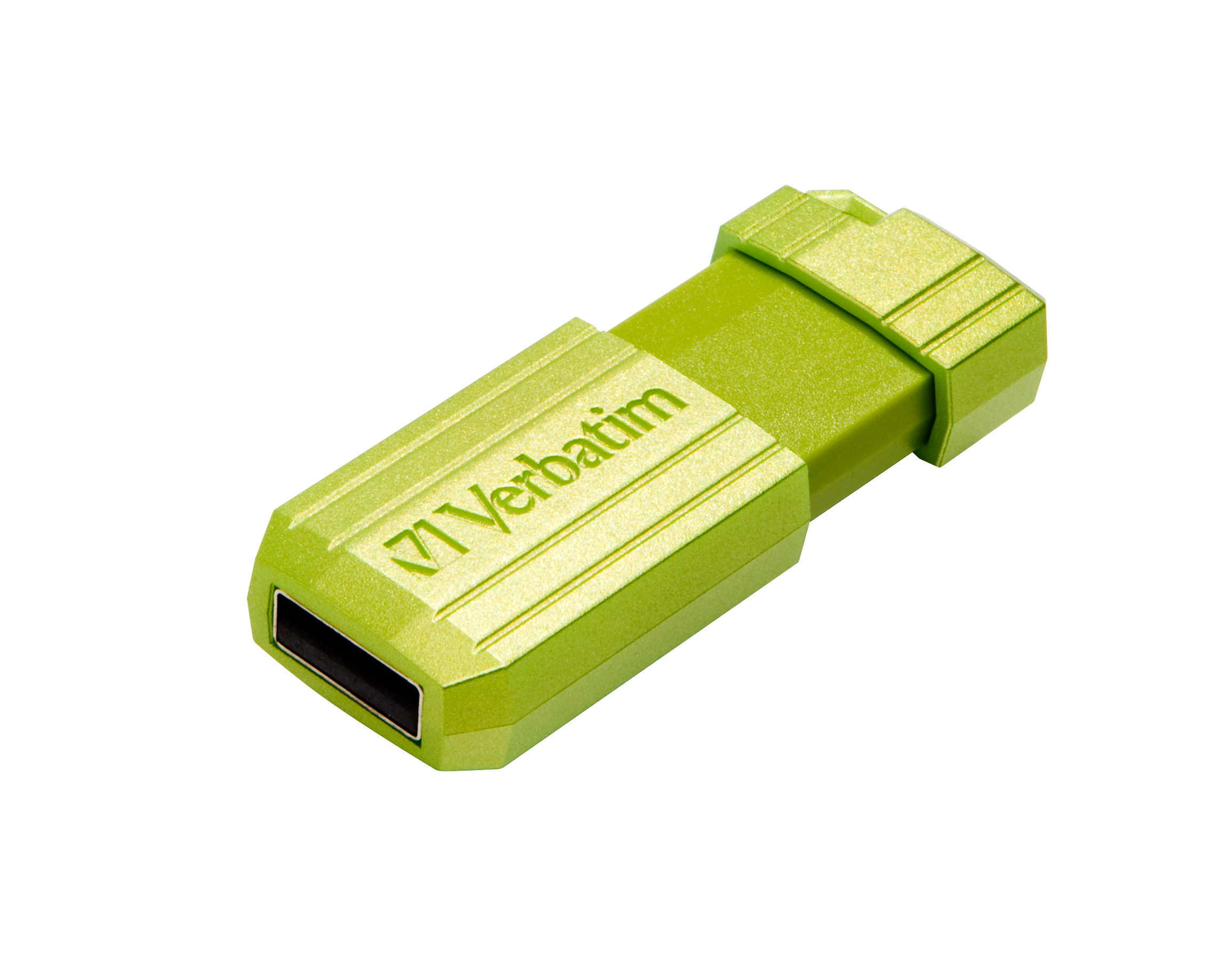 Verbatim Store n Go Pinstripe USB 2.0 Eucalyptus Green 64GB - USB-Stick - 64 GB, 64 GB, USB Typ-A, 2