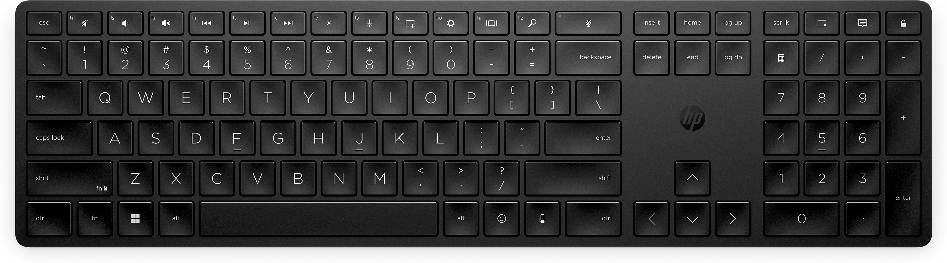HP 455 - Tastatur - programmierbar - kabellos