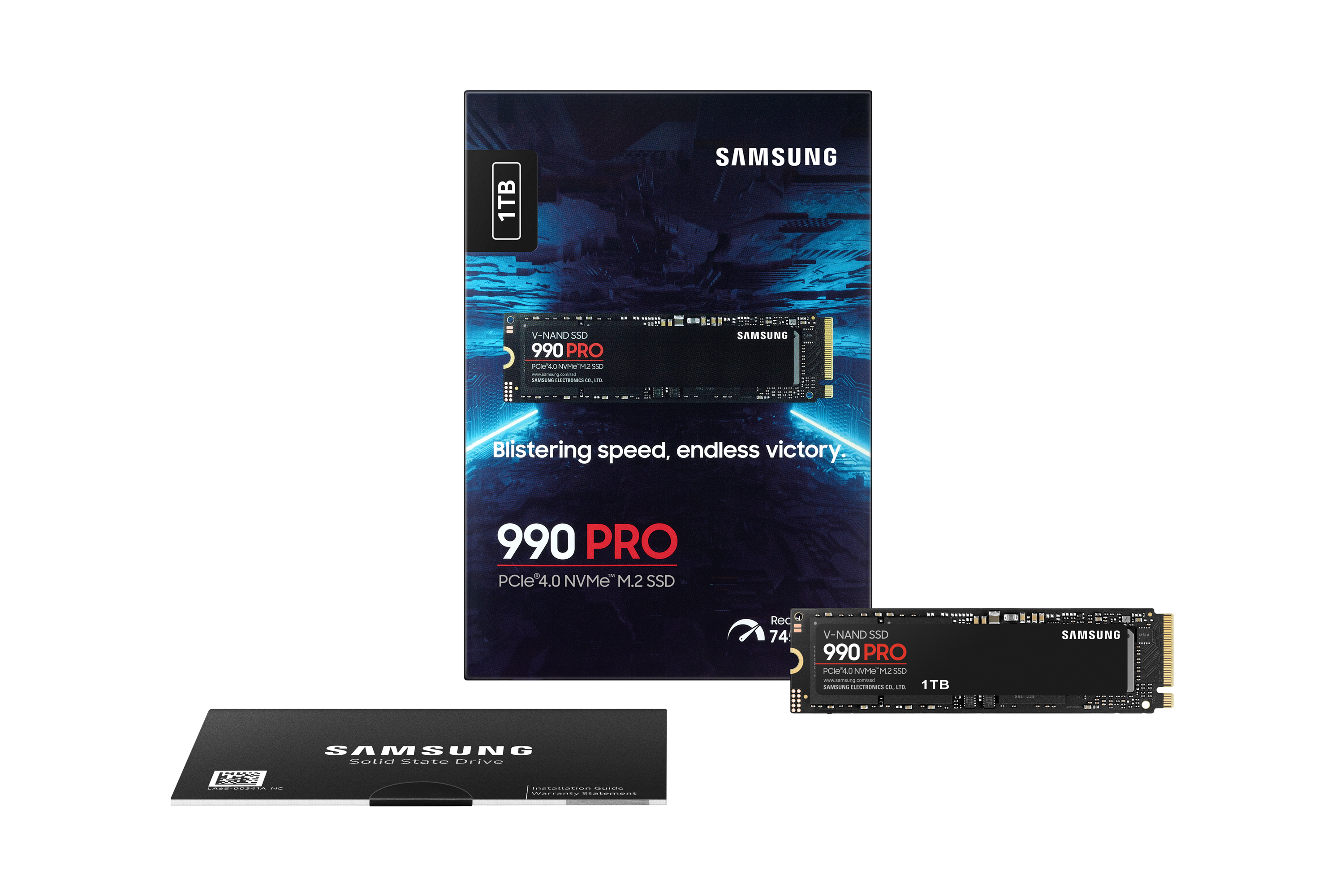 Samsung SSD 990 PRO 1TB, M.2 2280 / M-Key / PCIe 4.0 x4