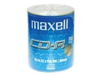 Maxell 100 x CD-R - 700 MB (80 Min) 52x - Spindel