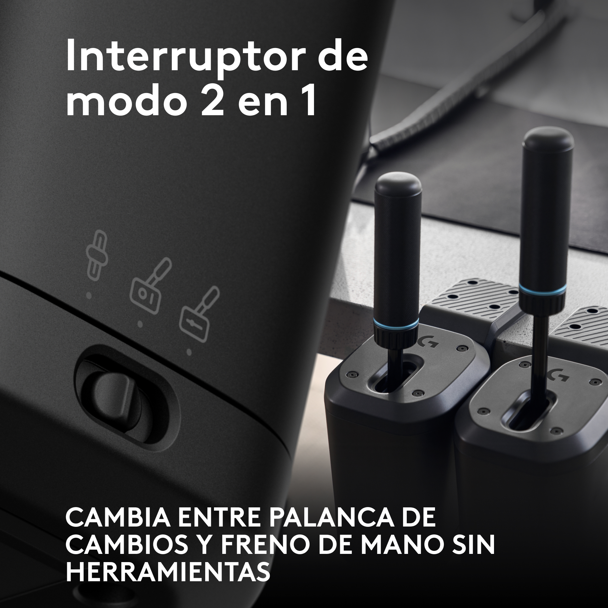 Logitech 941-000245, Shifter + Handbrake, PC, PlayStation 4, PlayStation 5, Xbox One, Xbox Series S,