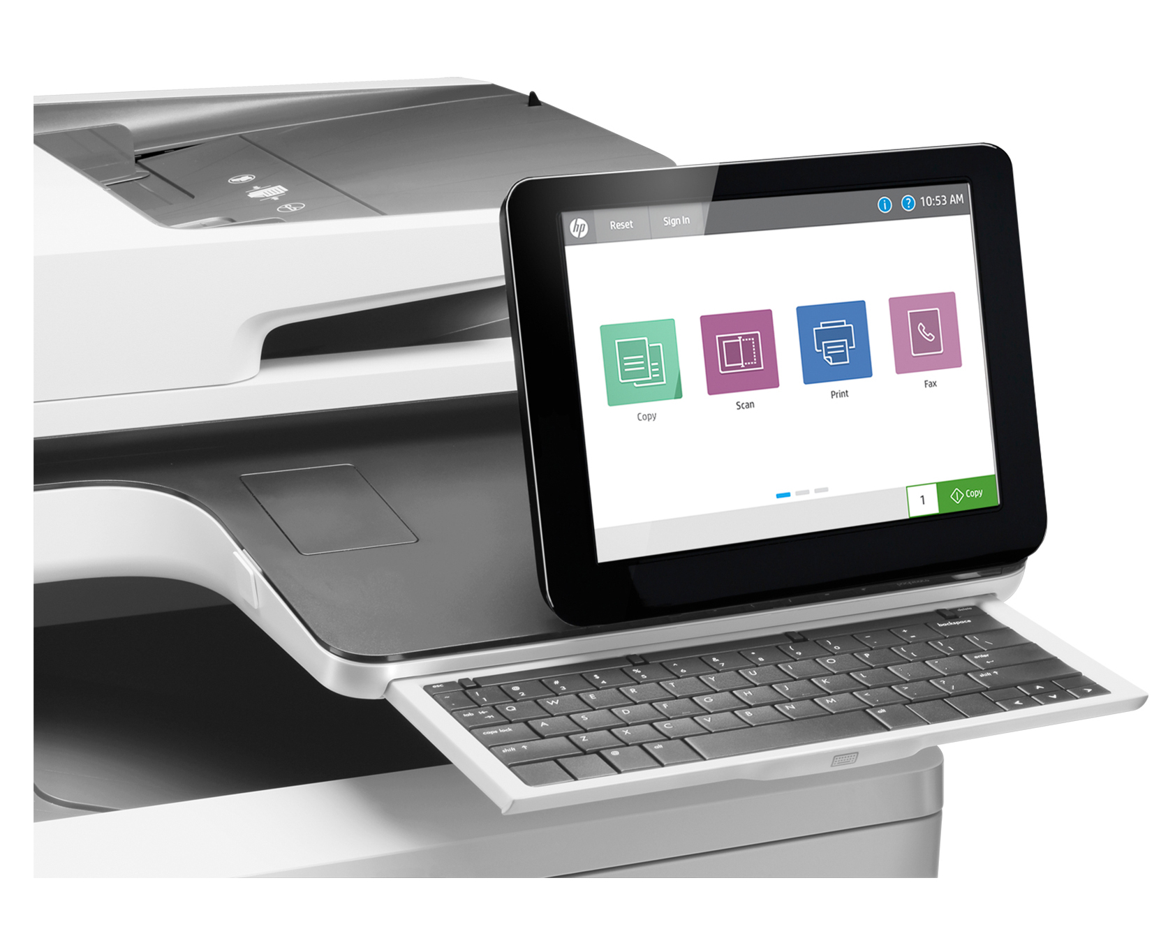 HP LaserJet Enterprise Flow MFP M578c - Multifunktionsdrucker - Farbe - Laser - Legal (216 x 356 mm)