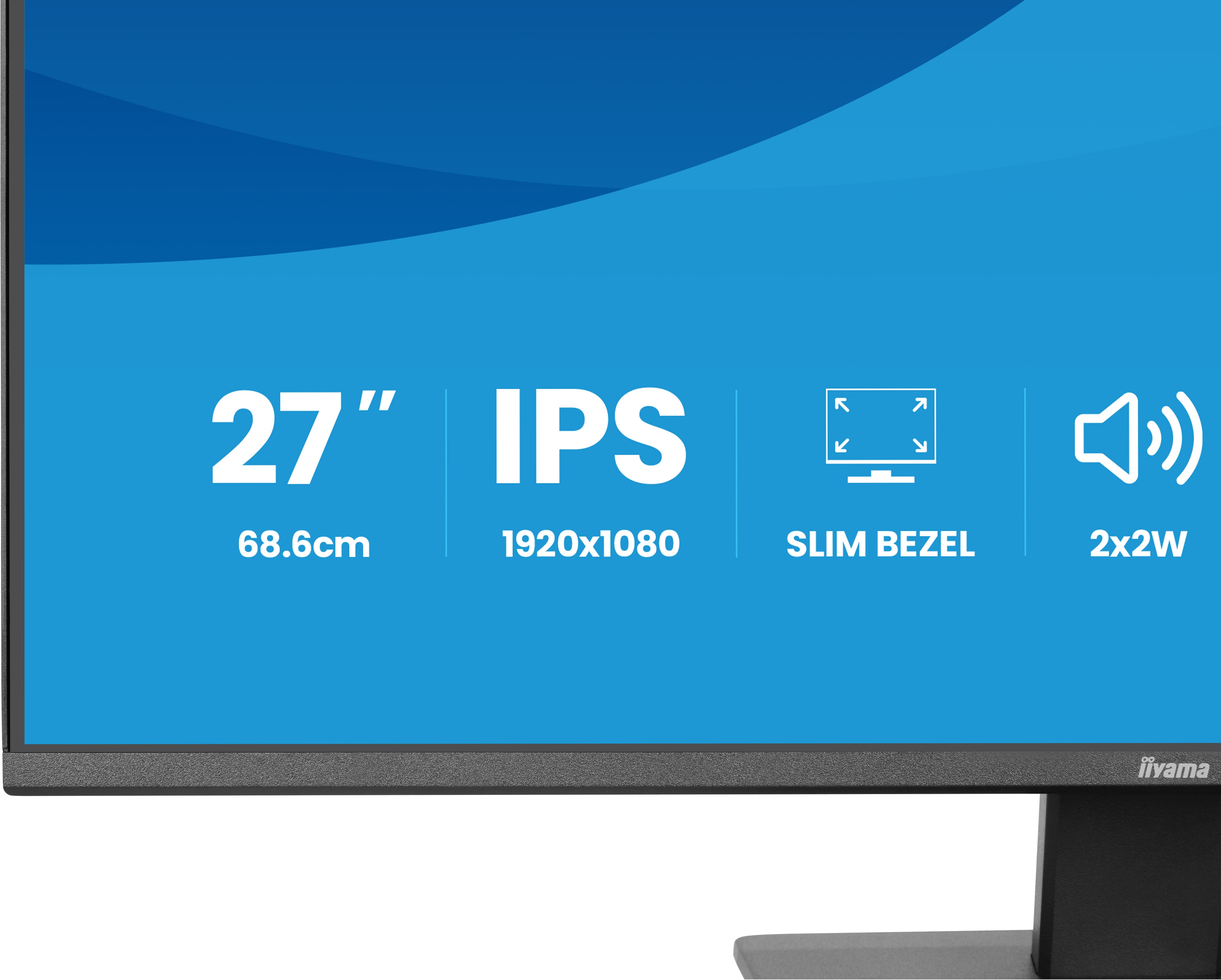 iiyama ProLite X2793HSU-B1 Monitor 68.6cm (27") Full HD, IPS, 1ms, HDMI, Displayport, USB