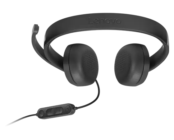 Lenovo 4XD1P83425, Kabelgebunden, Anrufe/Musik, 20 - 20000 Hz, 140 g, Kopfhörer, Schwarz