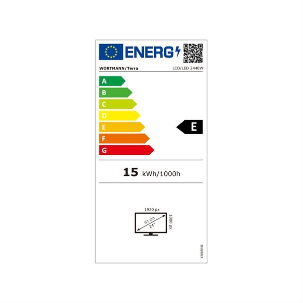 Wortmann TERRA LCD/LED 2448W PV V3.1 schwarz HDMI/DP/USB-C/ GREENLINE PLUS
