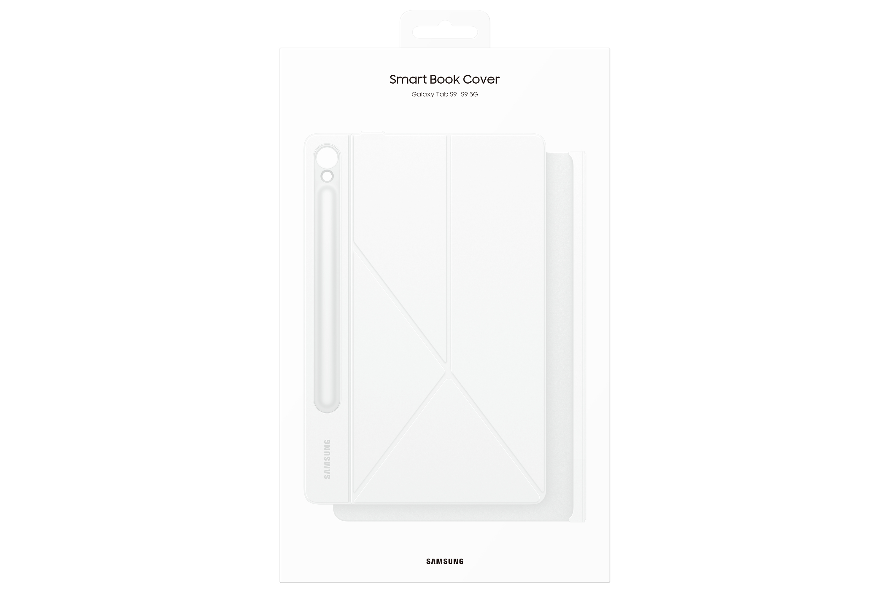 Samsung EF-BX710 - Flip-Hülle für Tablet - weiß