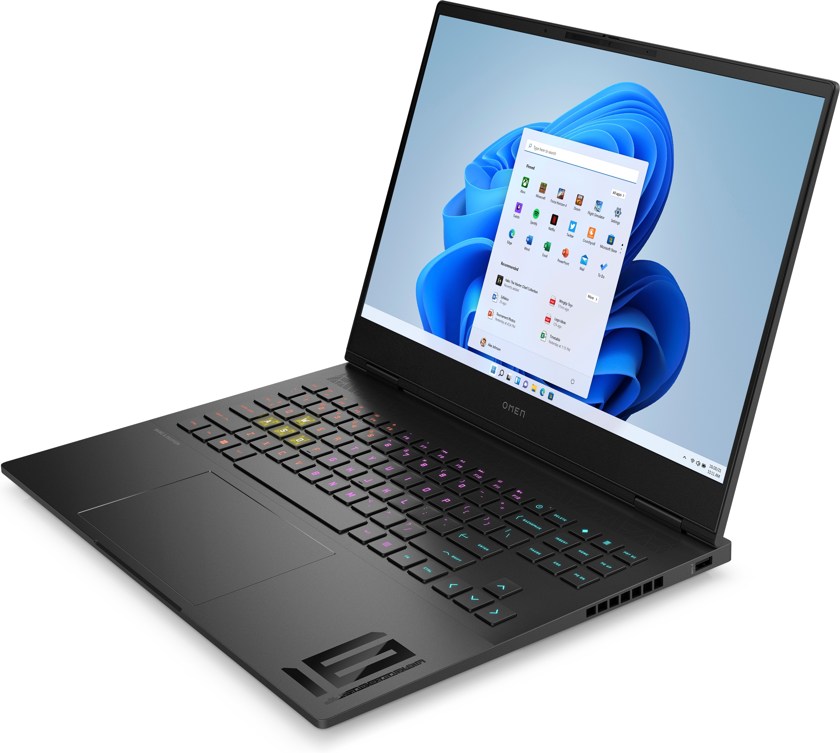 HP OMEN 16-u1073ng, Intel® Core? i7, 40,6 cm (16"), 1920 x 1200 Pixel, 16 GB, 1 TB, Windows 11 Home