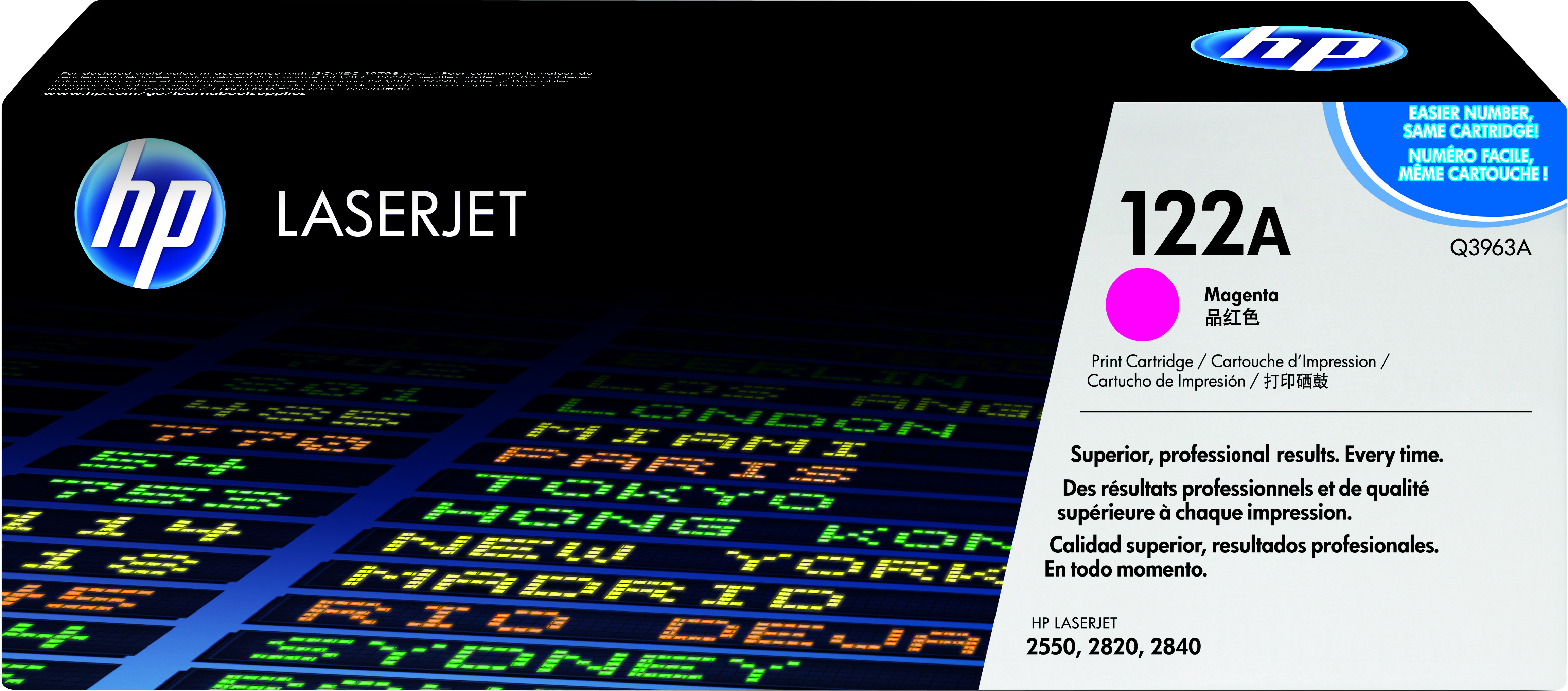 HP Toner 122A magenta