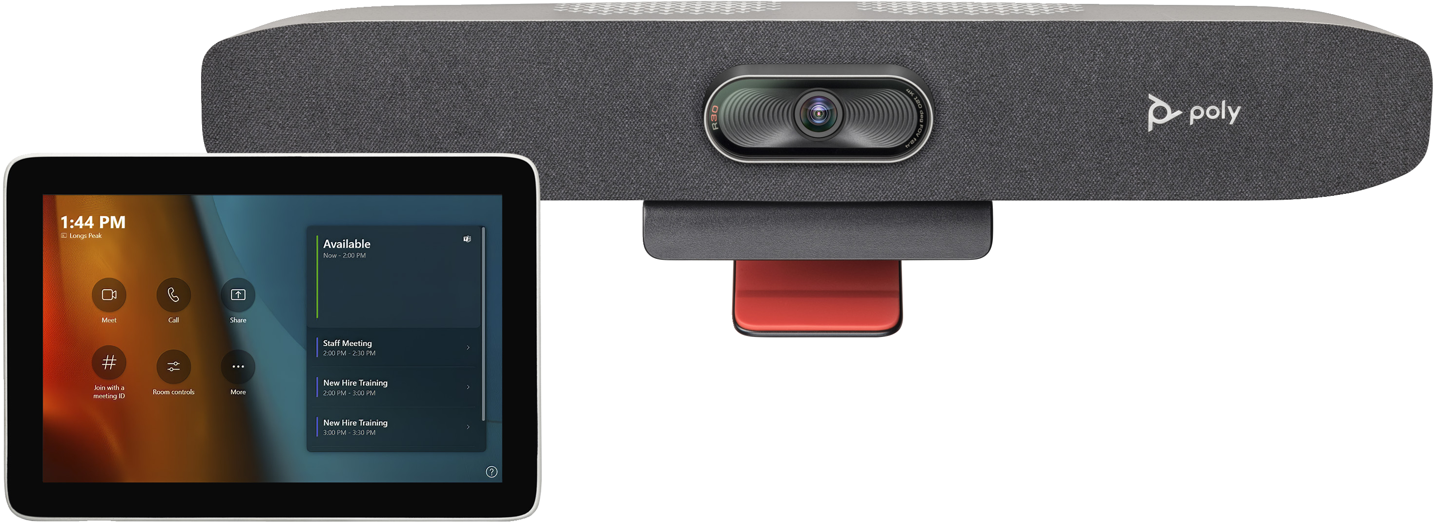 Poly HP Poly Studio - Für Microsoft Teams - Small Room Kit - Kit für Videokonferenzen (Poly Studio R