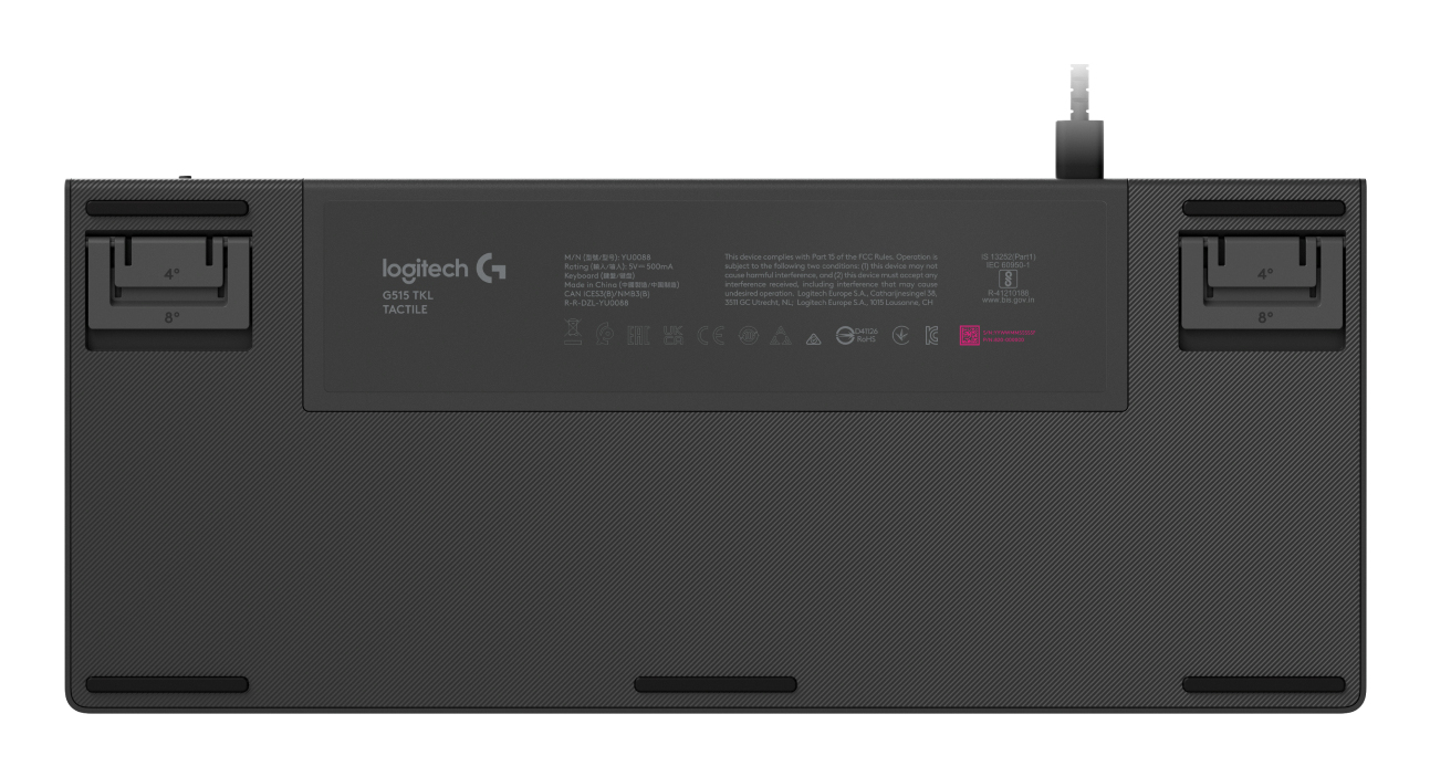 Logitech G G515 - Tastatur - TKL - hintergrundbeleuchtet