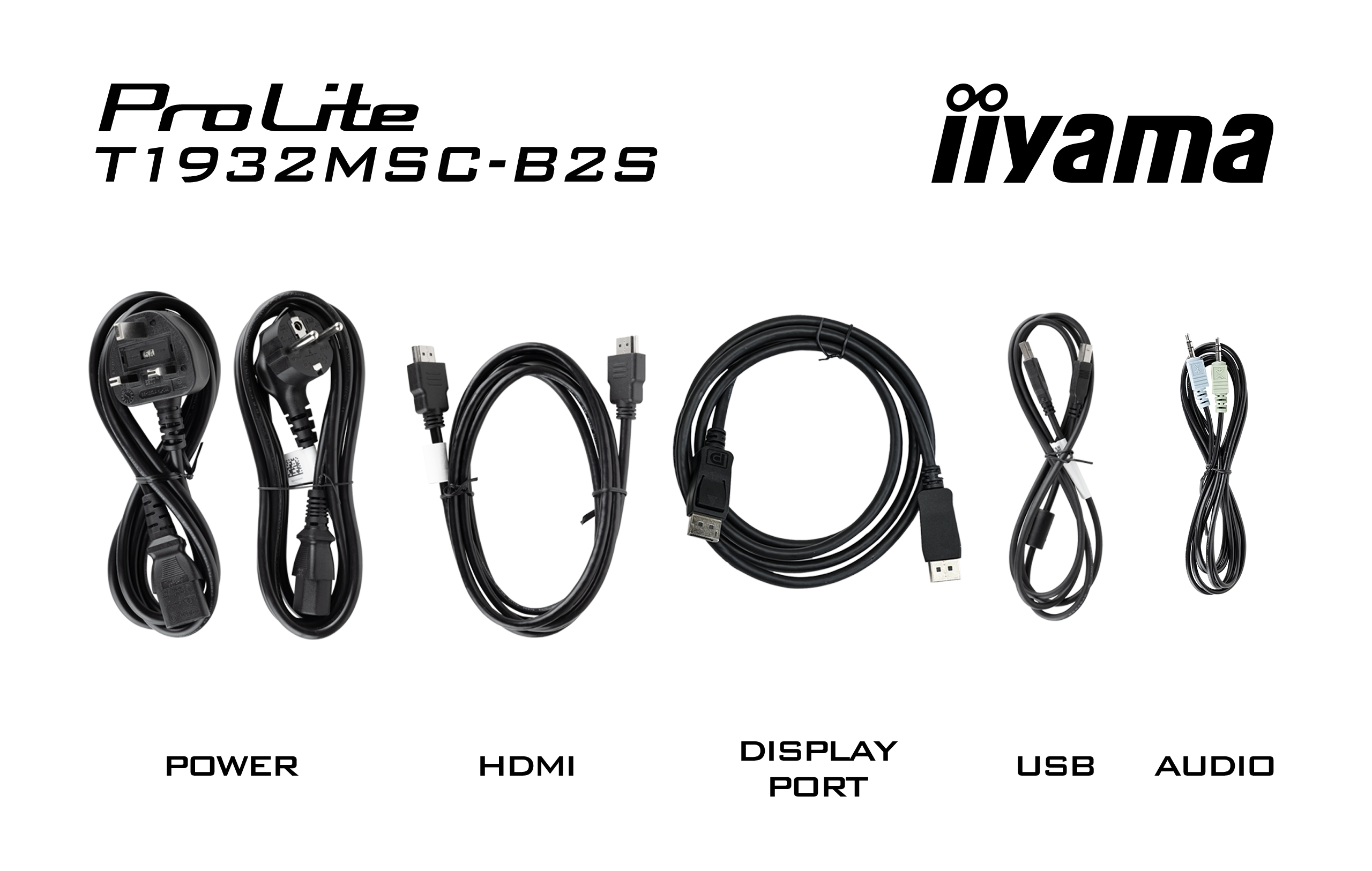 Iiyama ProLite T1932MSC-B2S - LCD-Monitor - 48.3 cm (19")