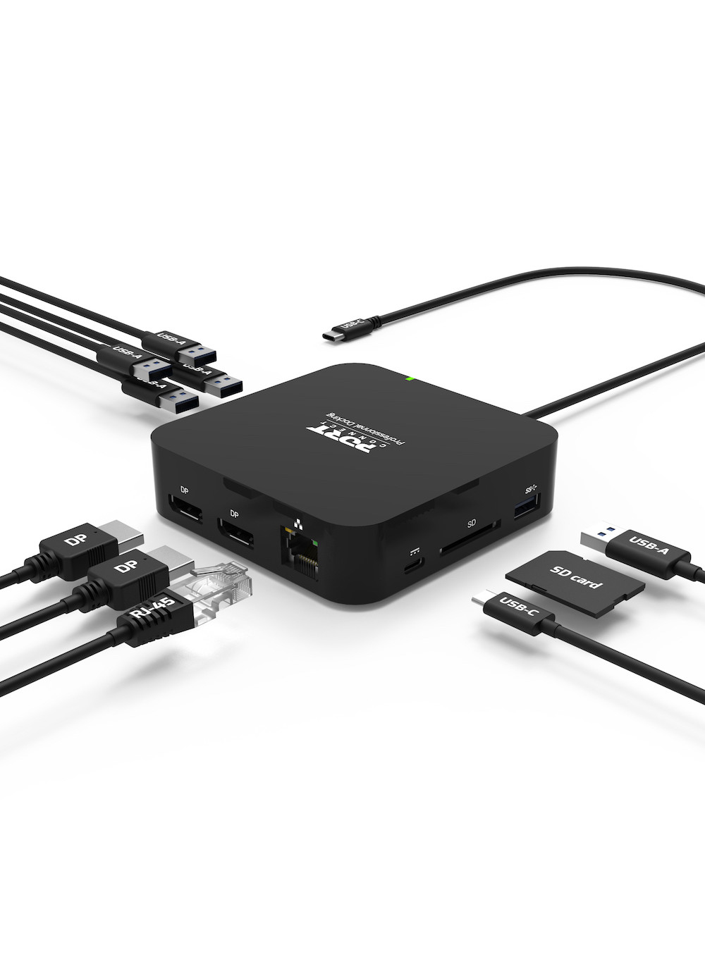 PORT Designs PORT connect USB-C 2X4K TRAVEL - Dockingstation