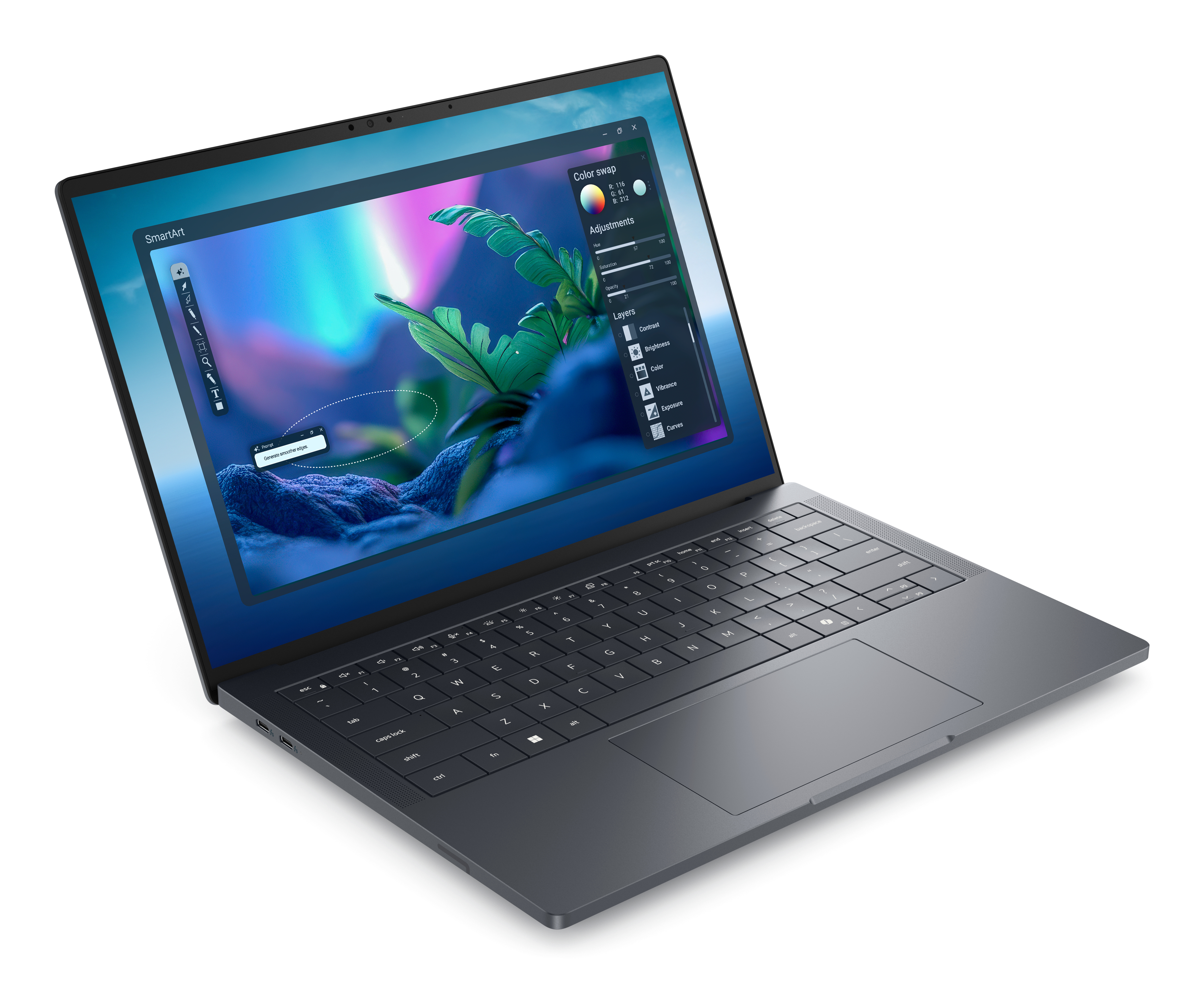 Dell Pro Max 14 Premium MA14250, 14" WUXGA, Core Ultra 7 265H, 32GB RAM, 1TB SSD, RTX PRO 2000, o. N