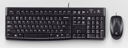 Logitech Desktop MK120 - Tastatur-und-Maus-Set