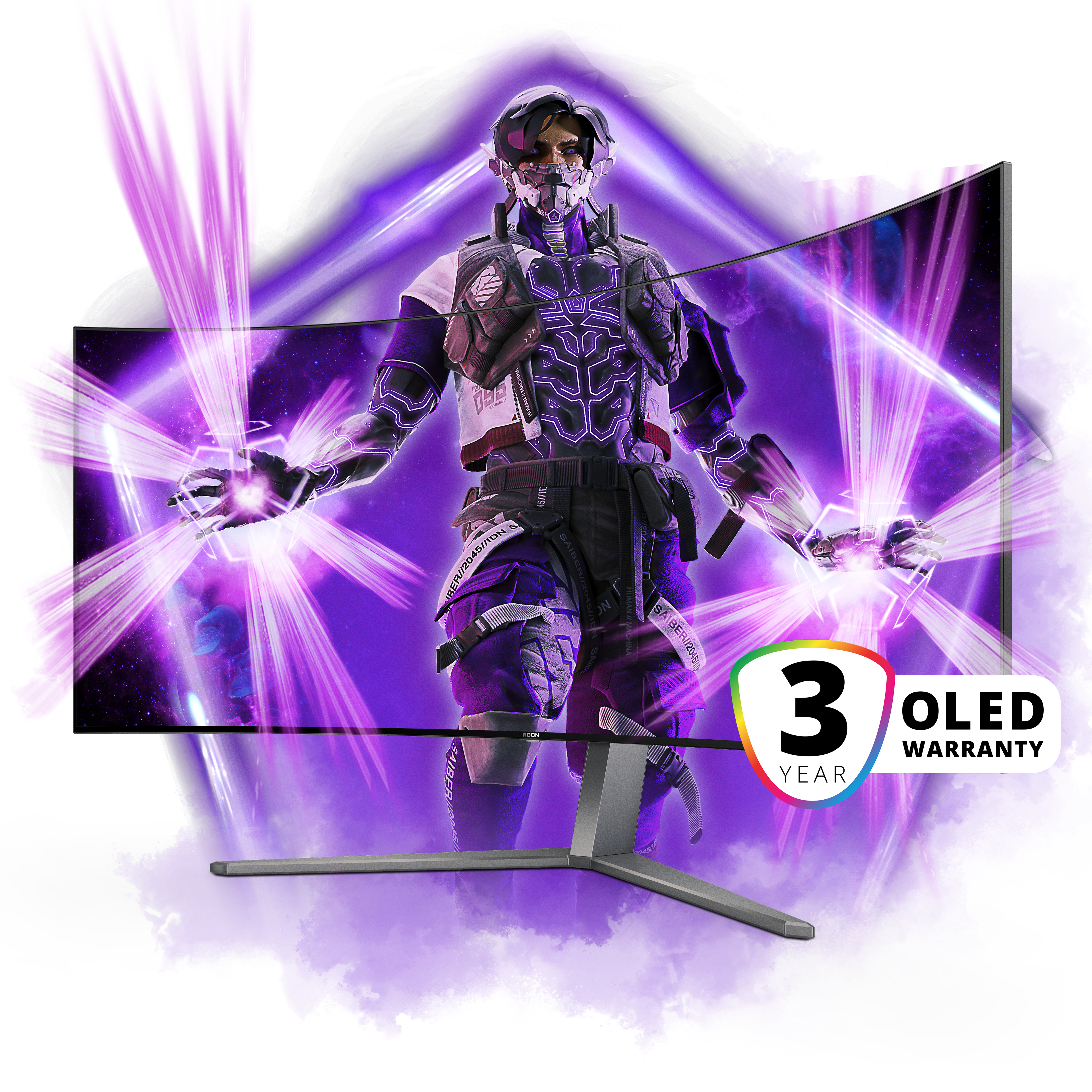AOC AGON PRO AG456UCZD - OLED-Monitor - Gaming - gebogen - 113 cm (45")