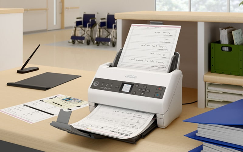 Epson WorkForce DS-730N - Dokumentenscanner - Kontaktbildsensor (CIS)