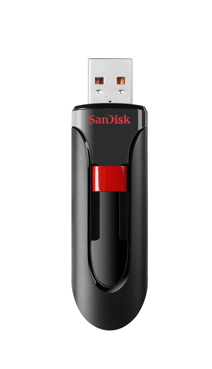 SanDisk Cruzer Glide - USB-Flash-Laufwerk - verschlüsselt - 32 GB - USB 2.0 (Packung mit 3)