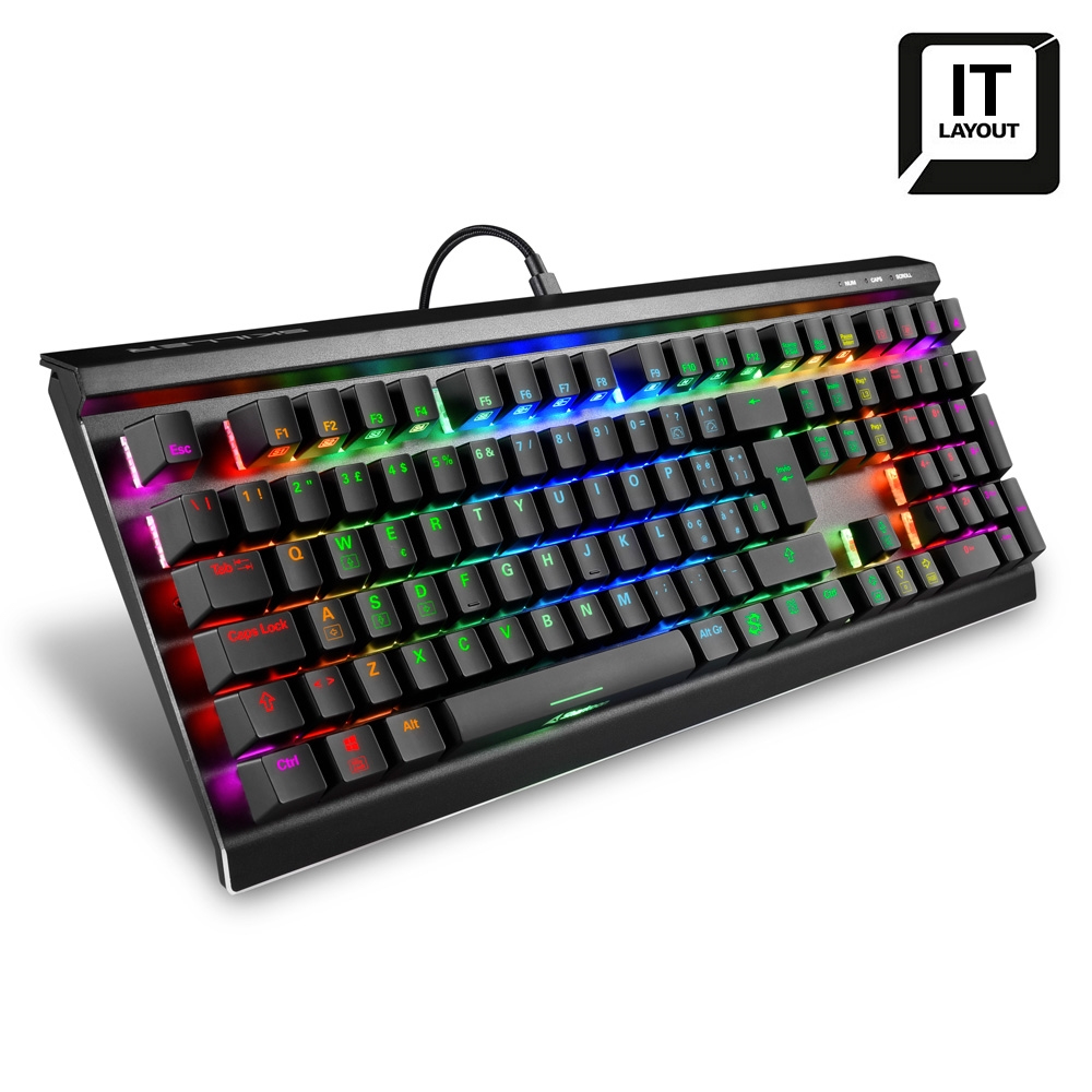 Sharkoon Skiller SGK60 - Tastatur - Hintergrundbeleuchtung