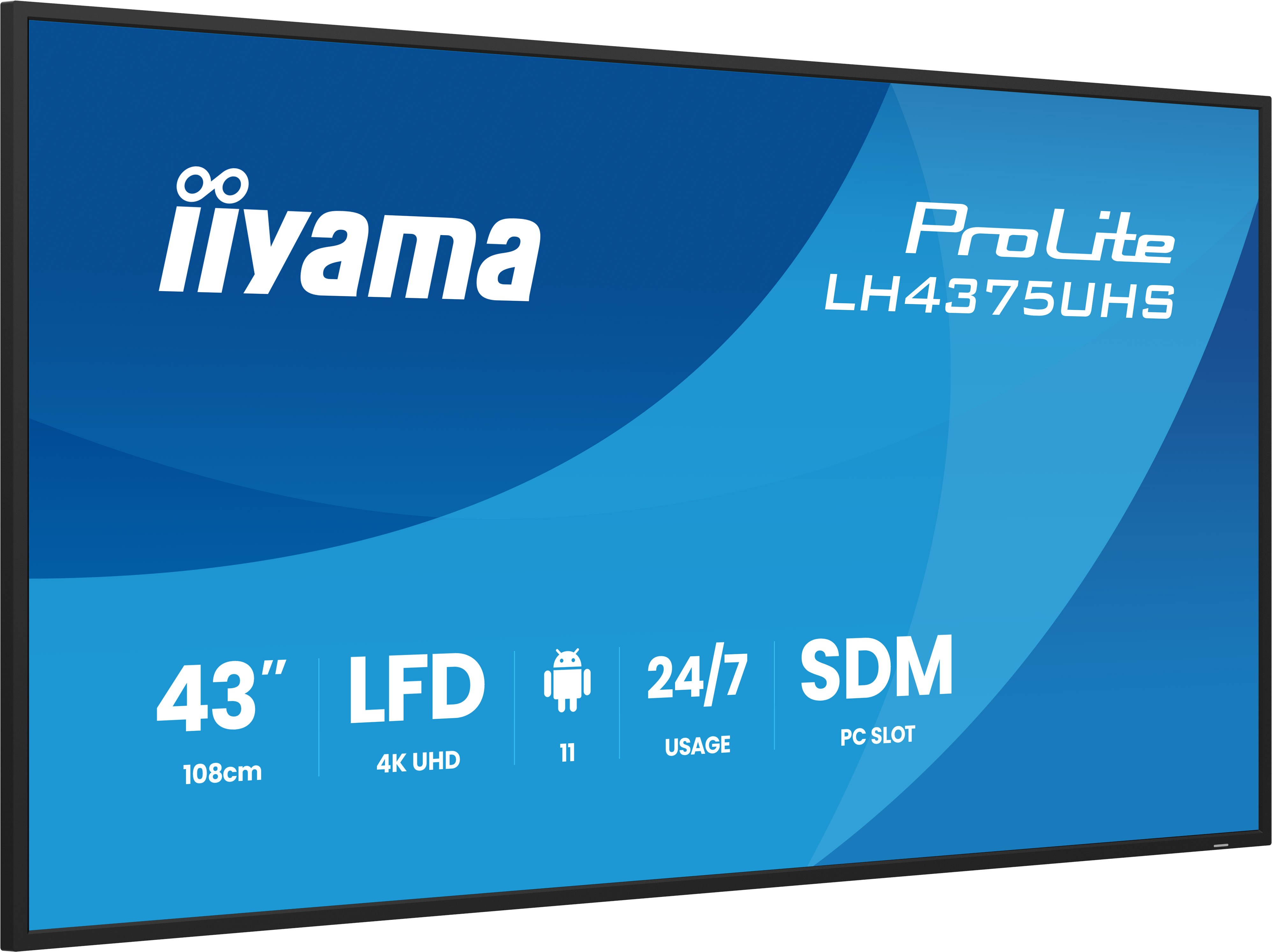 Iiyama ProLite LH4375UHS-B2AG - 109 cm (43") Diagonalklasse (108 cm (42.5")
