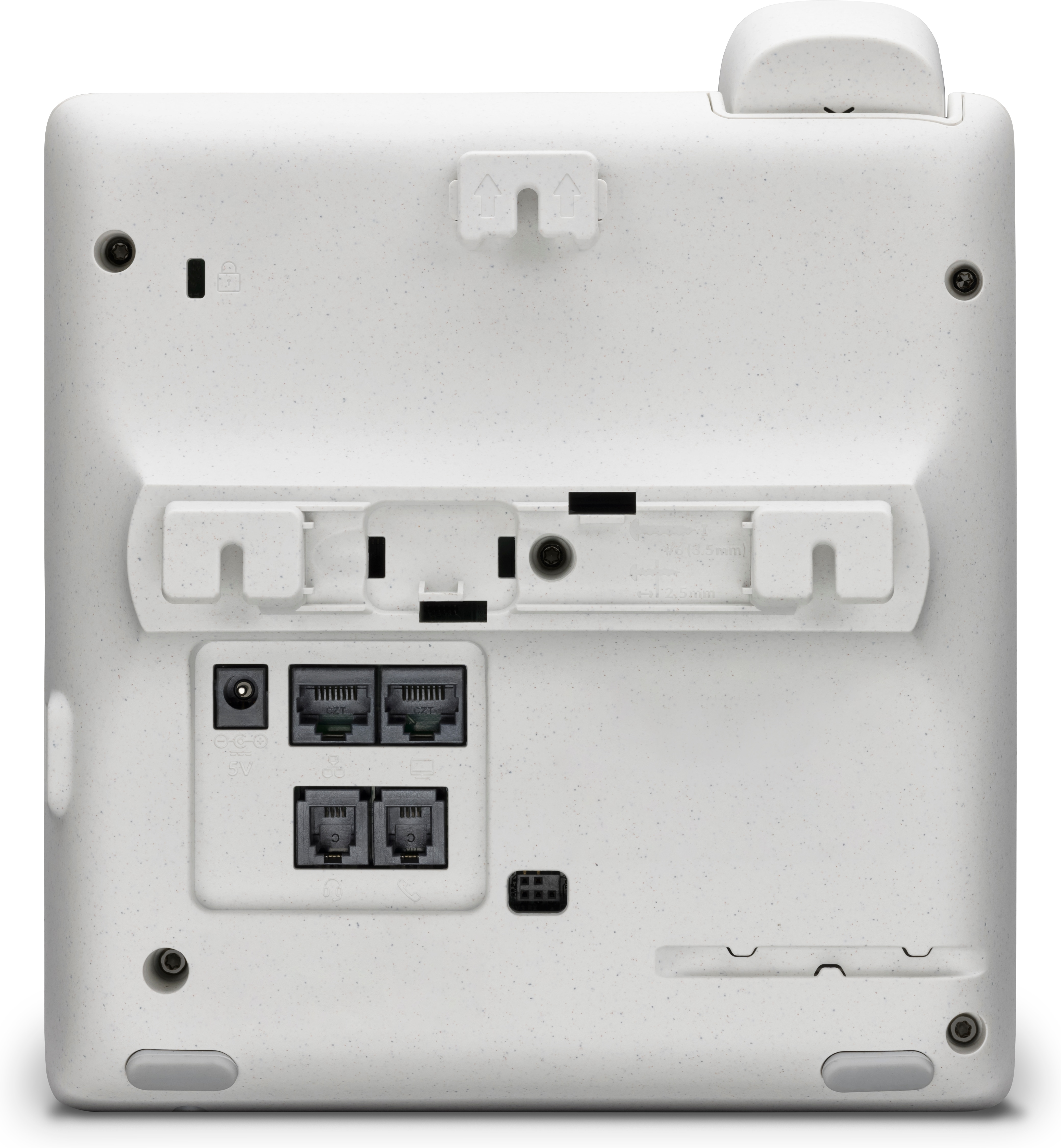 HP POLY Edge E220 IP Telefon und PoE-fähig, IP-Telefon, Schwarz, Kabelgebundenes Mobilteil, 4 Zeilen