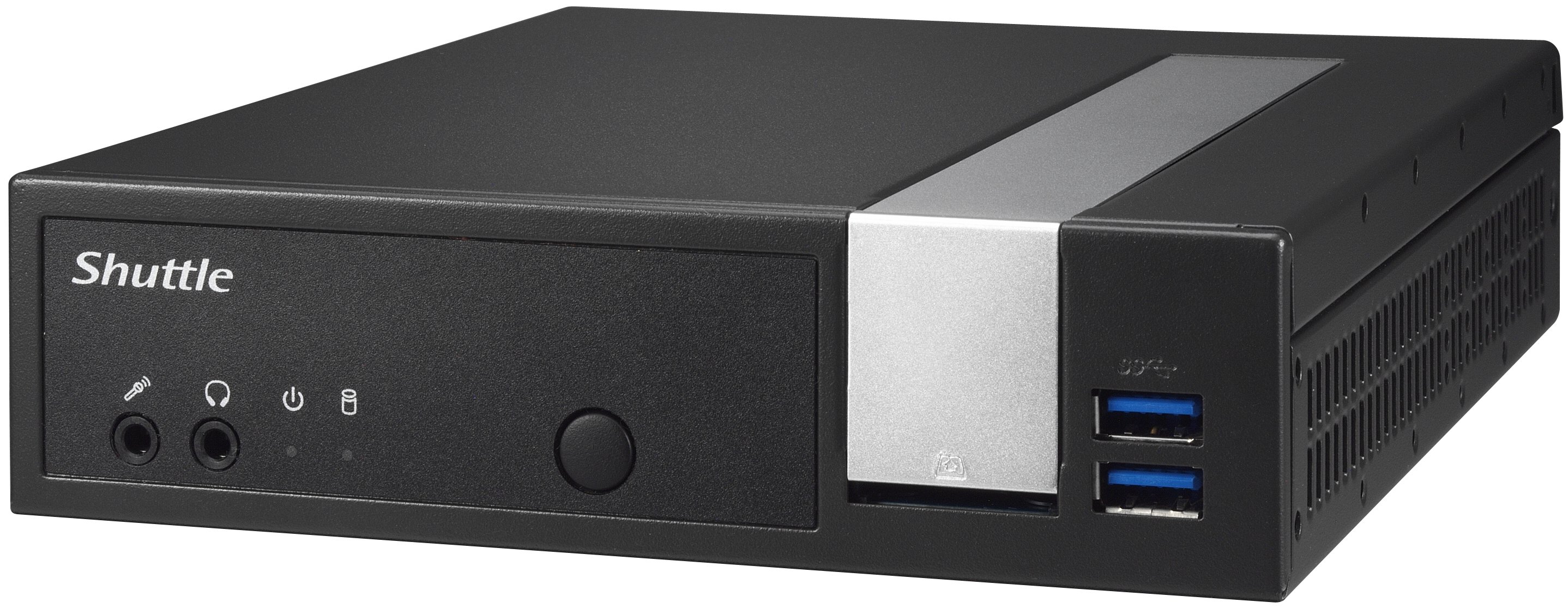 Shuttle XP? slim DL10J, Mini-PC Barebone, Intel SoC, BGA 1090, DDR4-SDRAM, Serial ATA III, 40 W