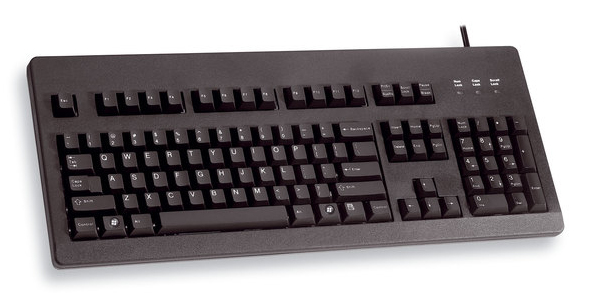 Cherry G80-3000 - Tastatur - PS/2, USB - Deutsch