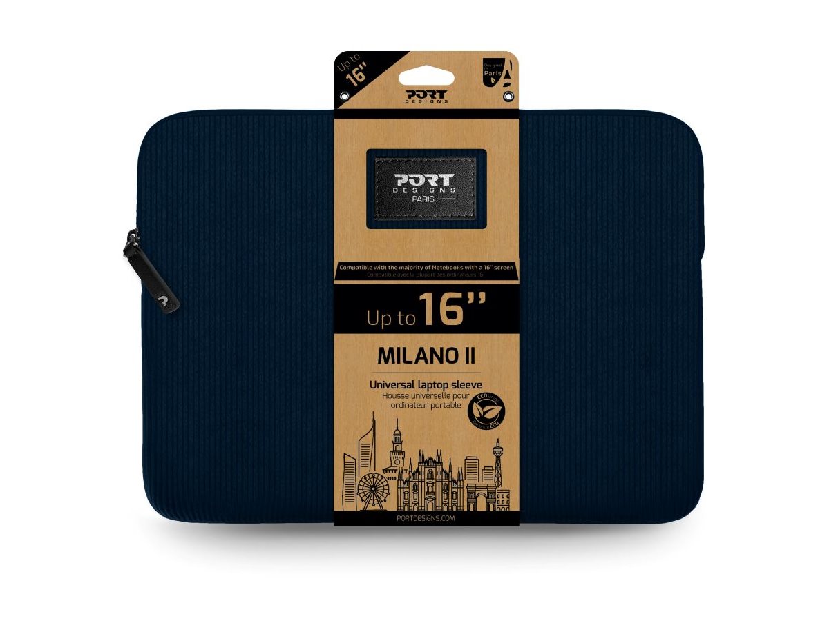 PORT Designs Milano II - Notebook-Hülle - eco - 40.6 cm (16")