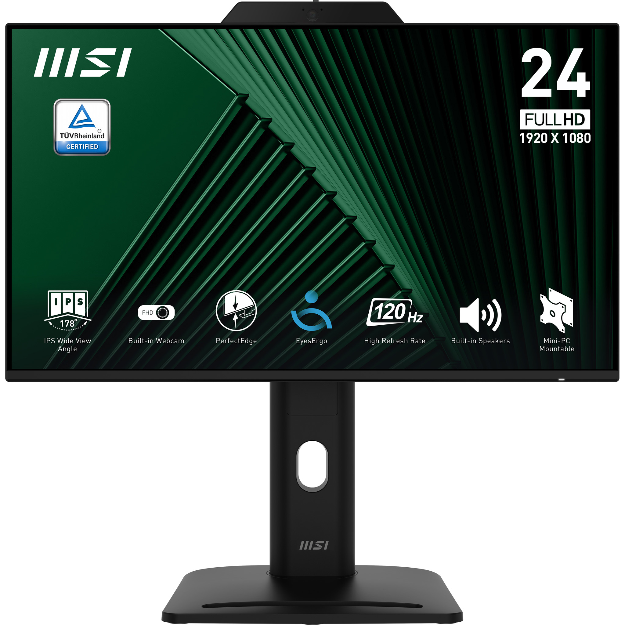 MSI PRO MP242PMG - LCD-Monitor - 61 cm (24") (23.8" sichtbar)