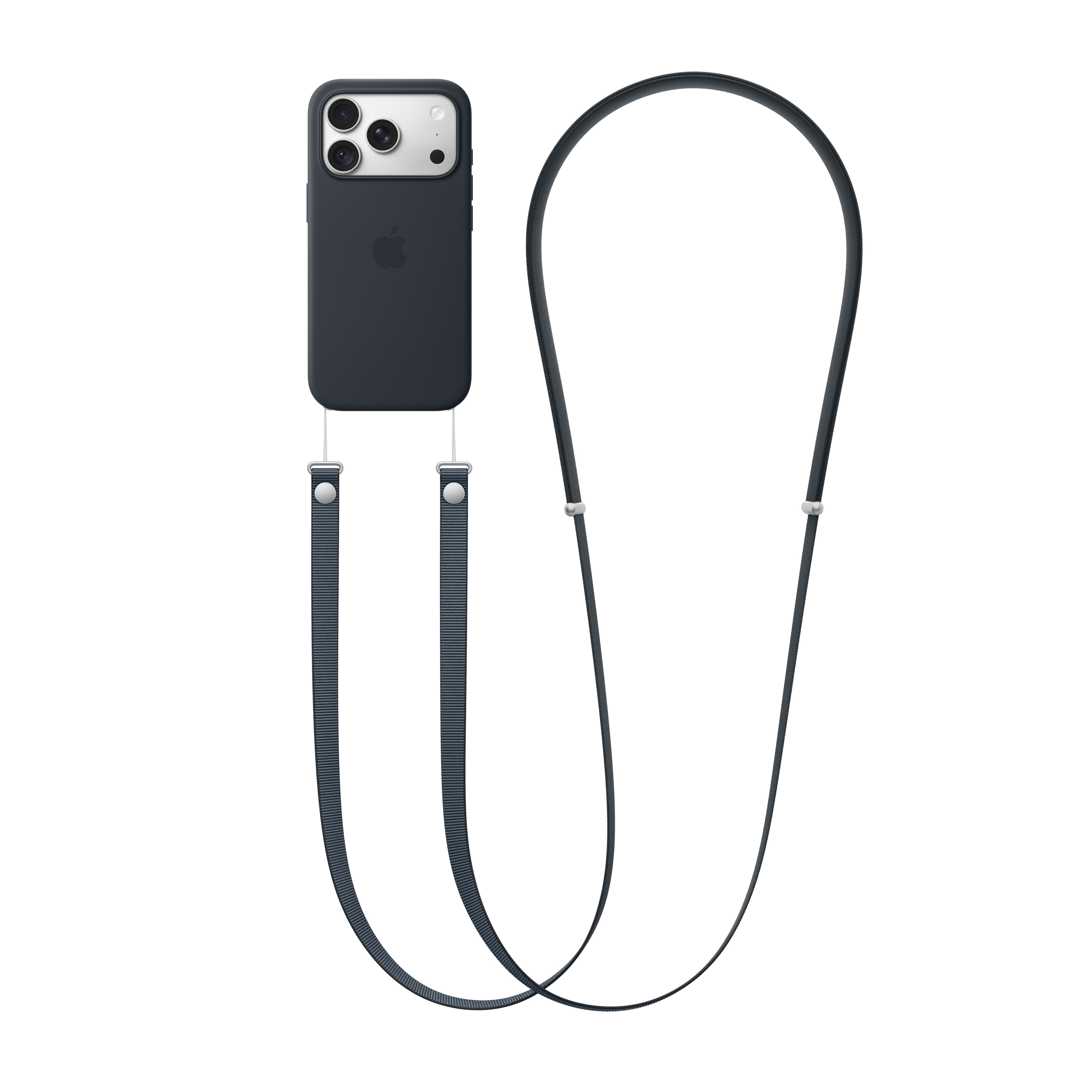 Apple Crossbody Strap Navy Blue