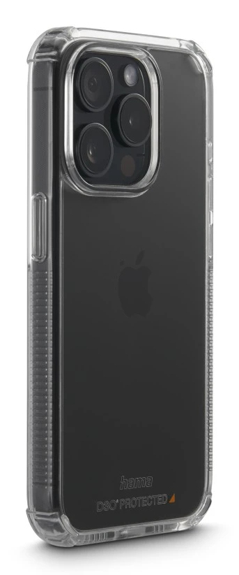 Hama 00138115, Cover, Apple, iPhone 15 Pro, 15,5 cm (6.1"), Transparent