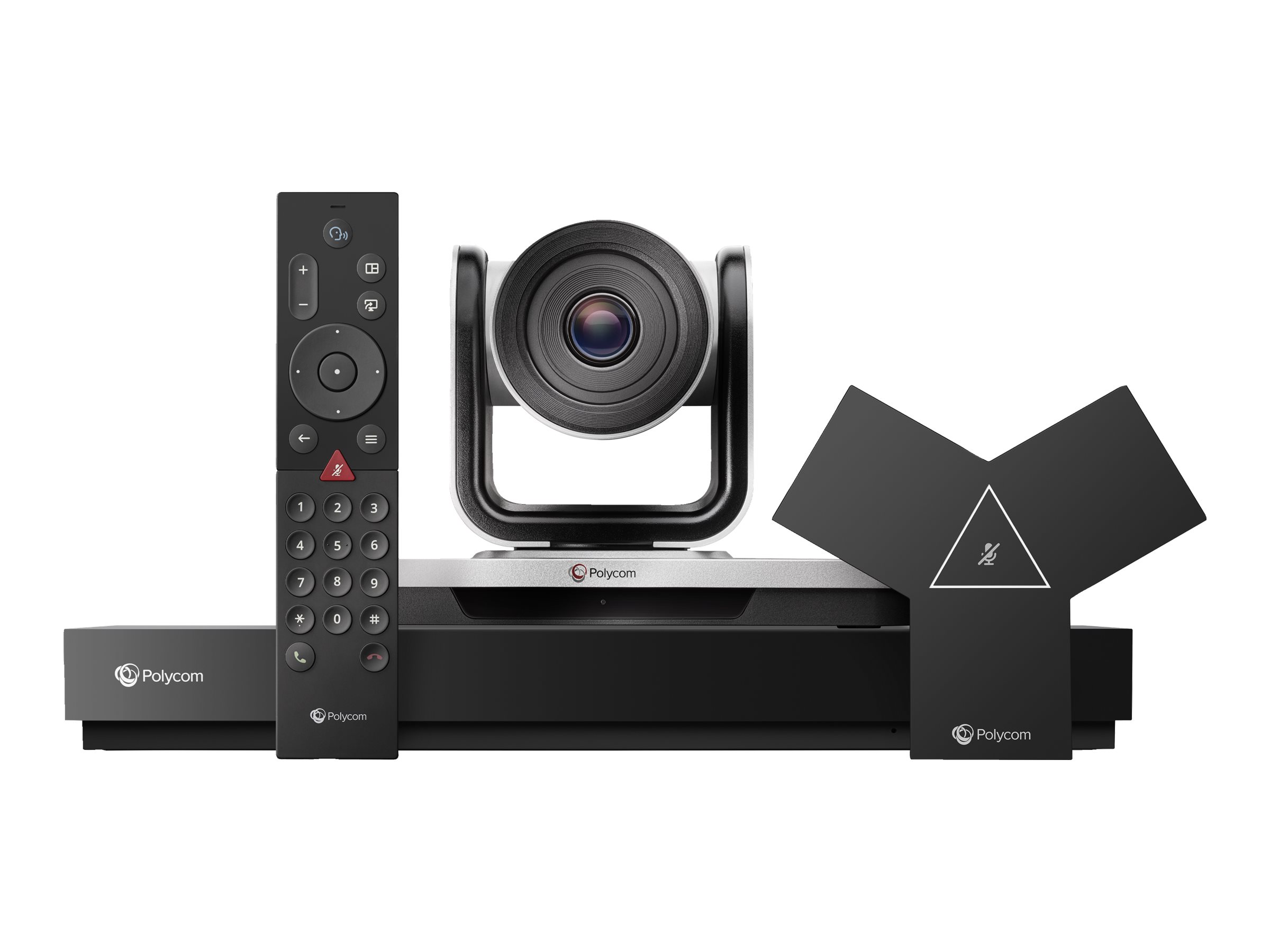 Poly HP Poly G7500 Videokonferenzsystem mit EagleEyeIV 12x Kit, Gruppen-Videokonferenzsystem, 4K Ult