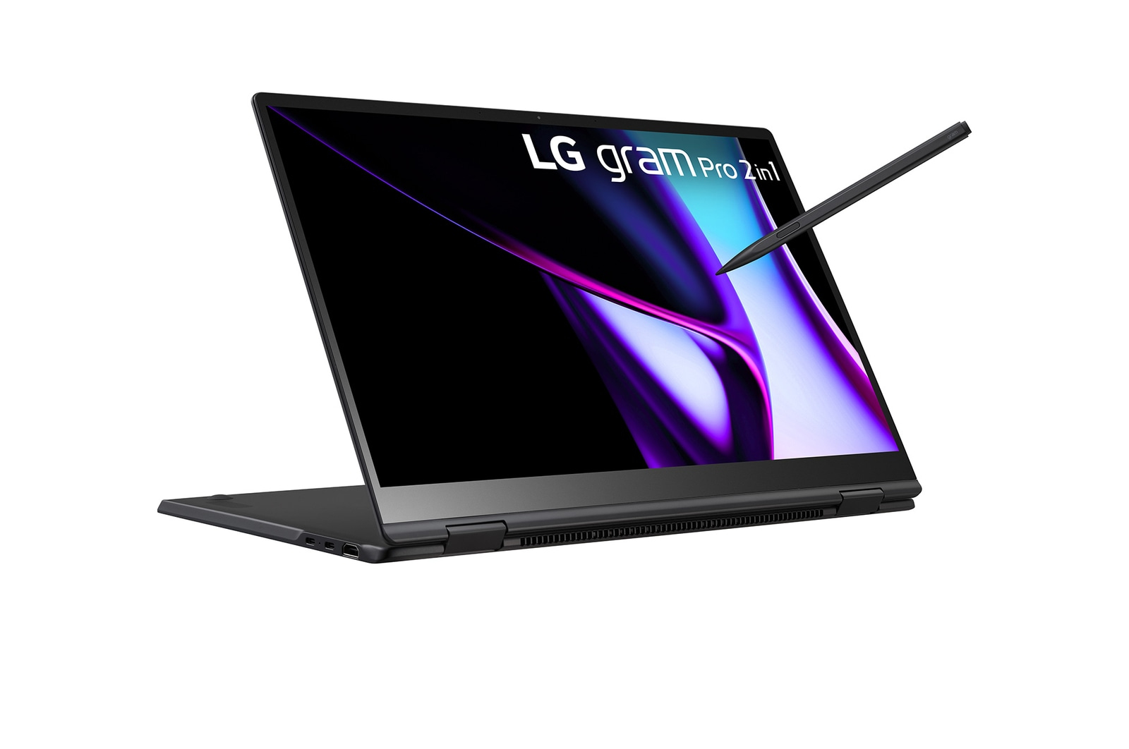 LG gram Pro 16 2-in-1 - 16" 2880x1800 Touch OLED, Core Ultra 7 155H, 16GB RAM, 1TB SSD, Win11 Pro