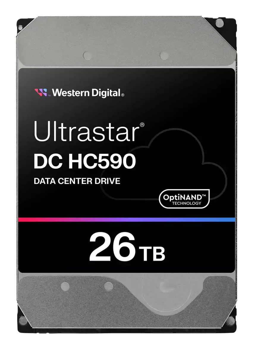 Western Digital Ultrastar DC HC590 26TB, SE, 24/7, 512e / 3.5" / SATA 6Gb/s