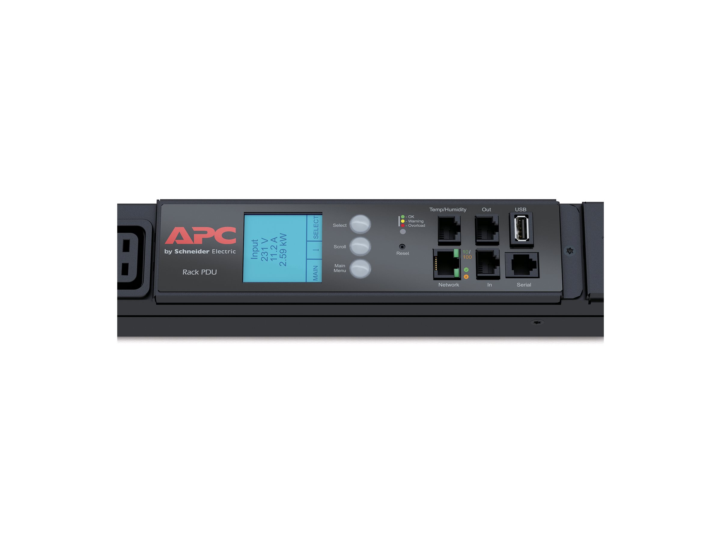 APC Metered Rack PDU - Stromverteilungseinheit (Rack - einbaufähig)