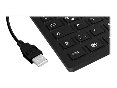 KeySonic KSK-8030 IN - Tastatur - USB - Deutsch