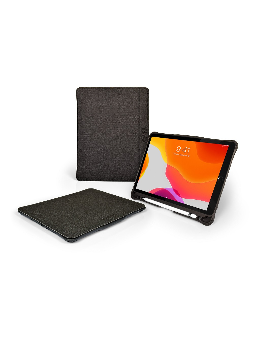 PORT Designs PORT MANCHESTER II - Flip-Hülle für Tablet - widerstandsfähig - Polyurethan - 10.5" - f
