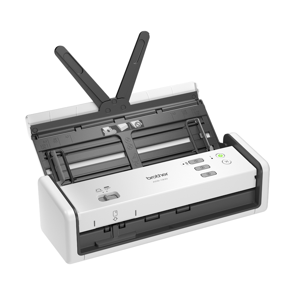 Brother ADS-1300 - Dokumentenscanner - Dual-CIS - Duplex - A4 - 600 dpi x 600 dpi - bis zu 30 Seiten