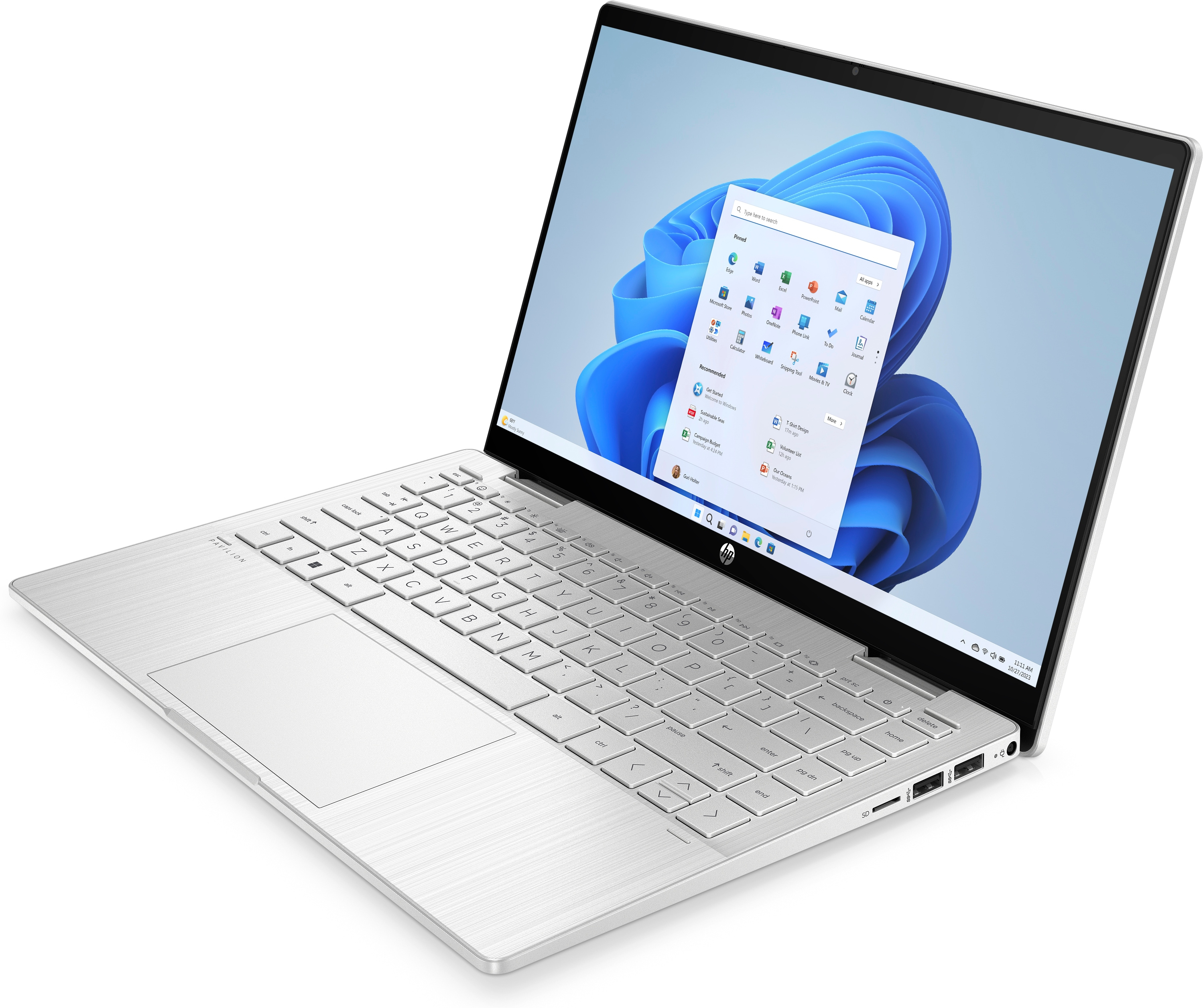 HP Pavilion x360 14-ek2033ng, Intel® Core? i3, 35,6 cm (14"), 1920 x 1080 Pixel, 8 GB, 512 GB, Windo