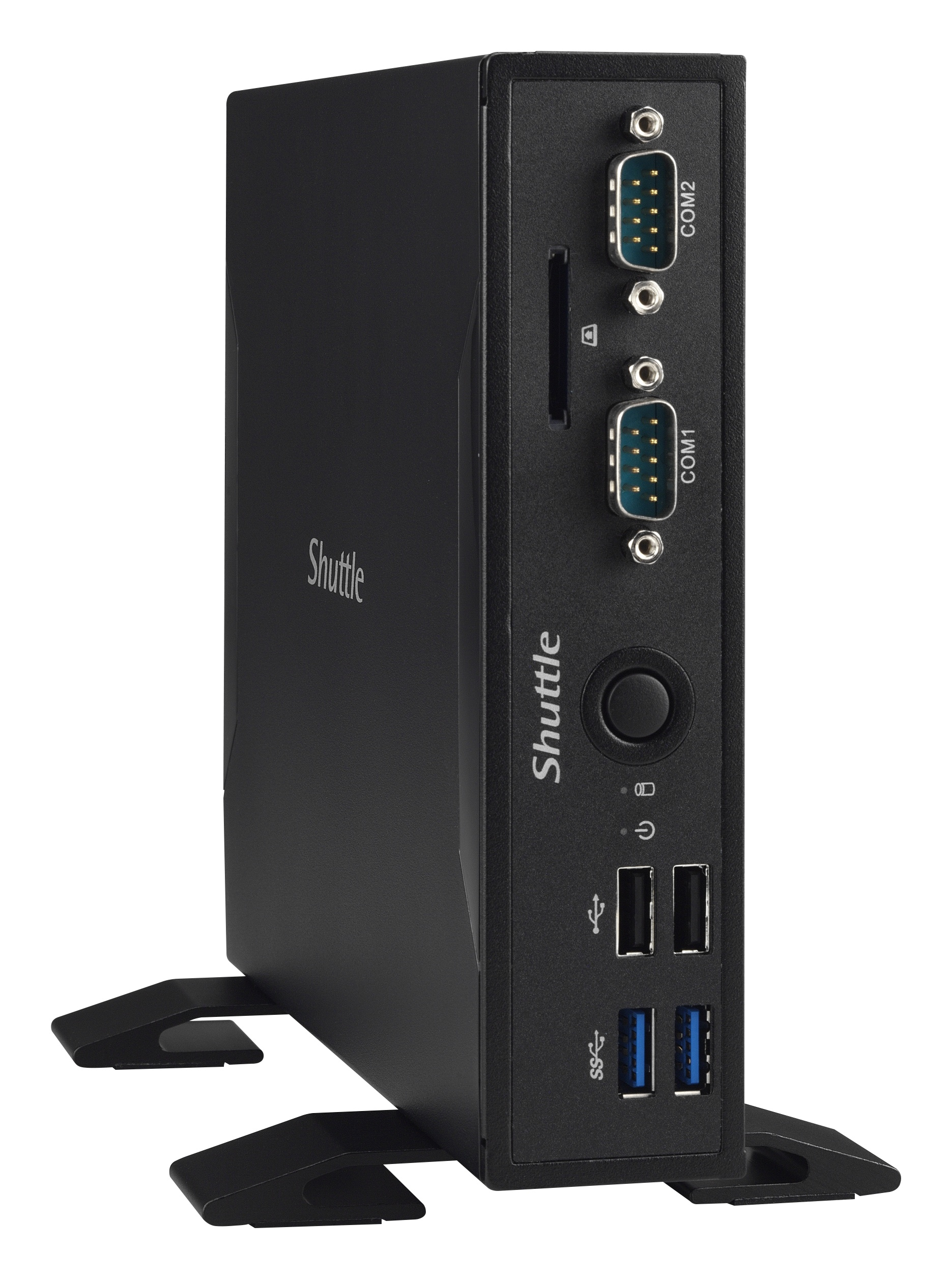 Shuttle XPC slim DS68U - Barebone - Slim-PC - 1 x Celeron 3855U / 1.6 GHz ULV