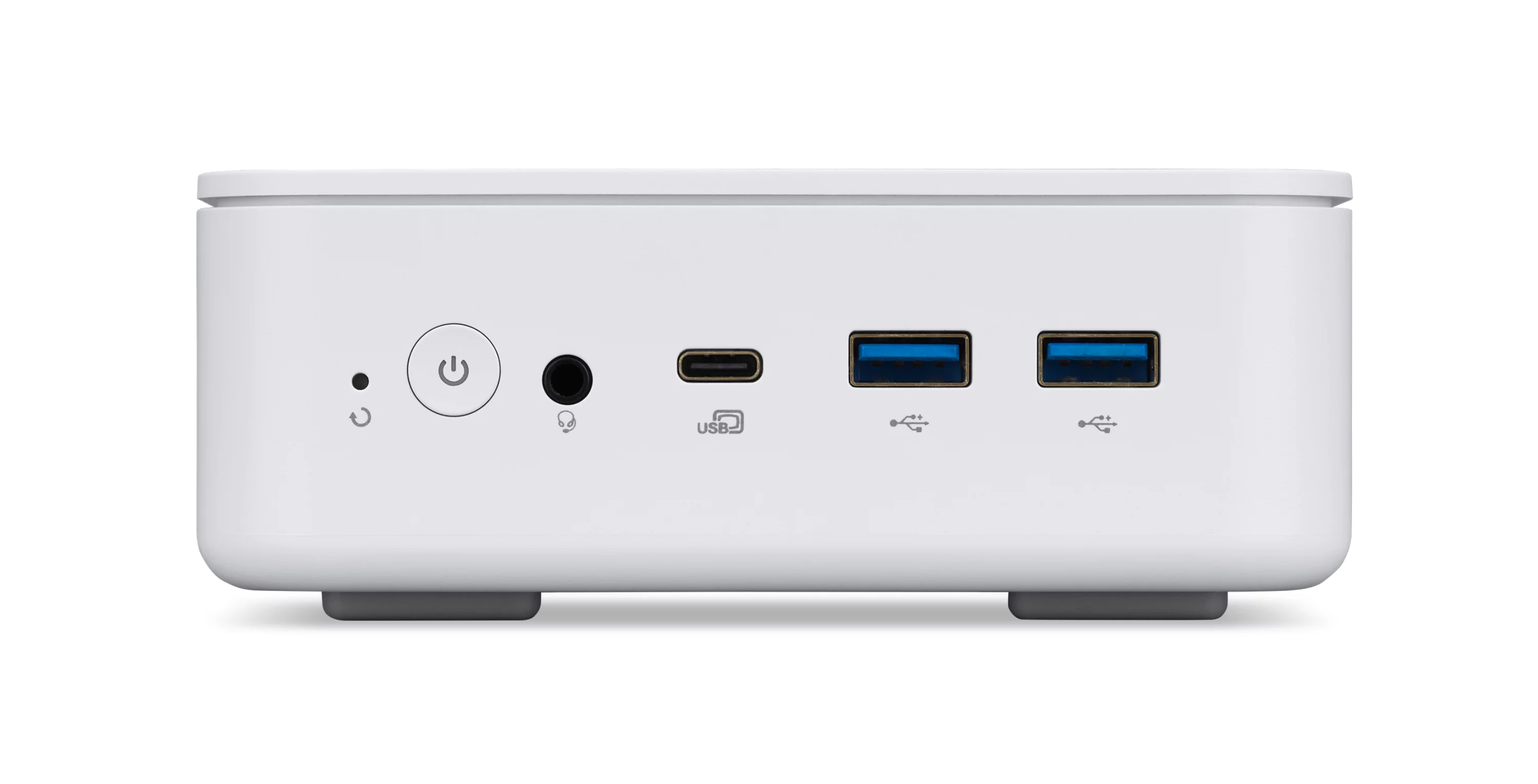 Acer Revo Box RB102-BARR - Barebone - Mini-PC - 1 x Ryzen 7 7730U / 2 GHz - RAM 32 GB - SSD 1.024 TB