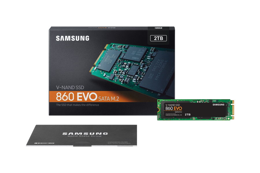 Samsung 860 EVO MZ-N6E2T0BW - SSD - verschlüsselt