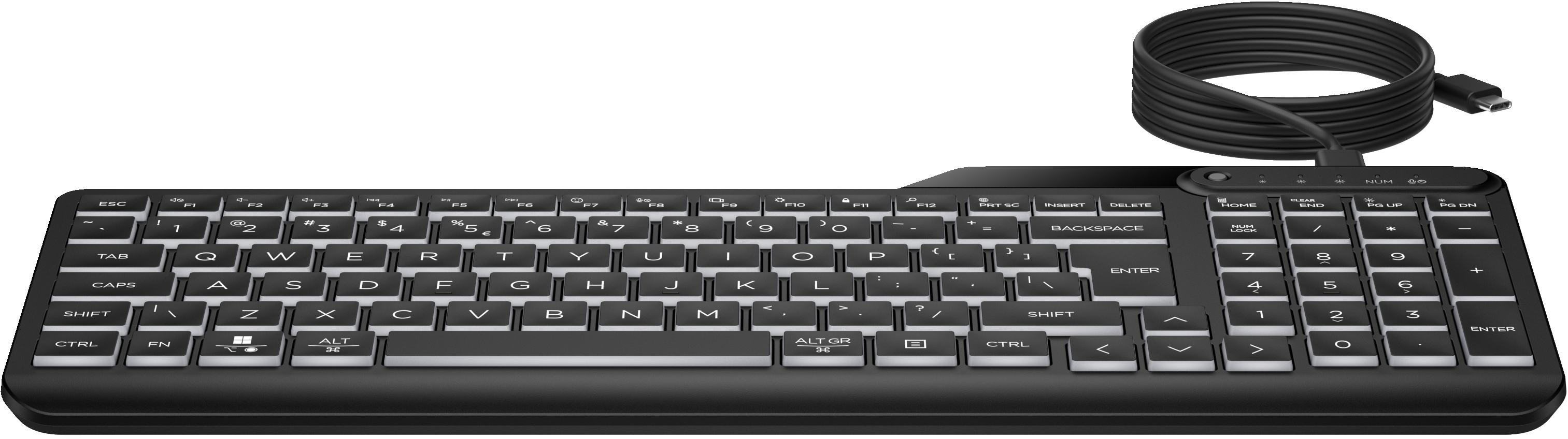 HP 405 - Tastatur - Multi-Device - 65% - compact