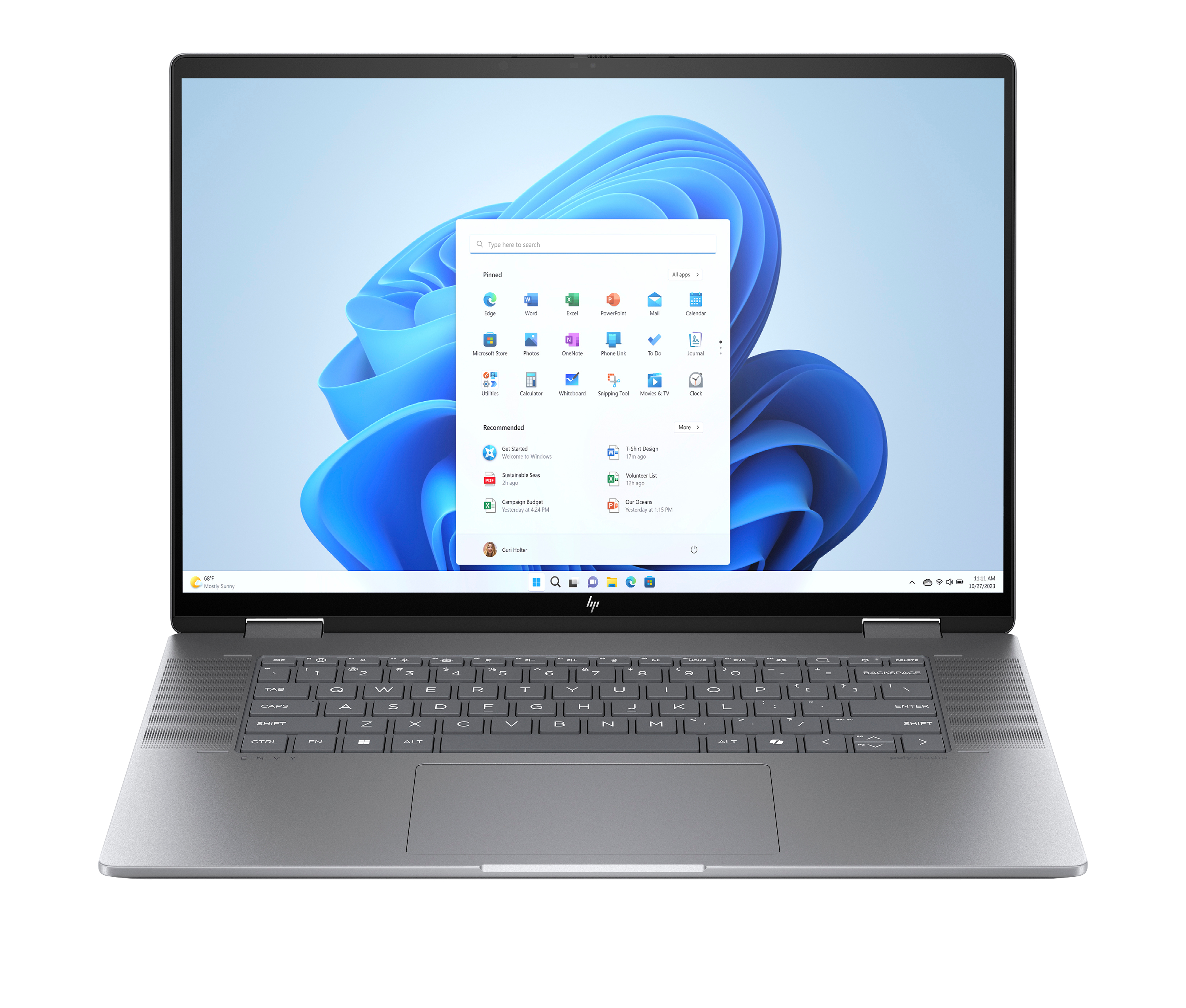 HP ENVY x360 16-ad0675ng, AMD Ryzen? 7, 3,3 GHz, 40,6 cm (16"), 1920 x 1200 Pixel, 16 GB, 512 GB